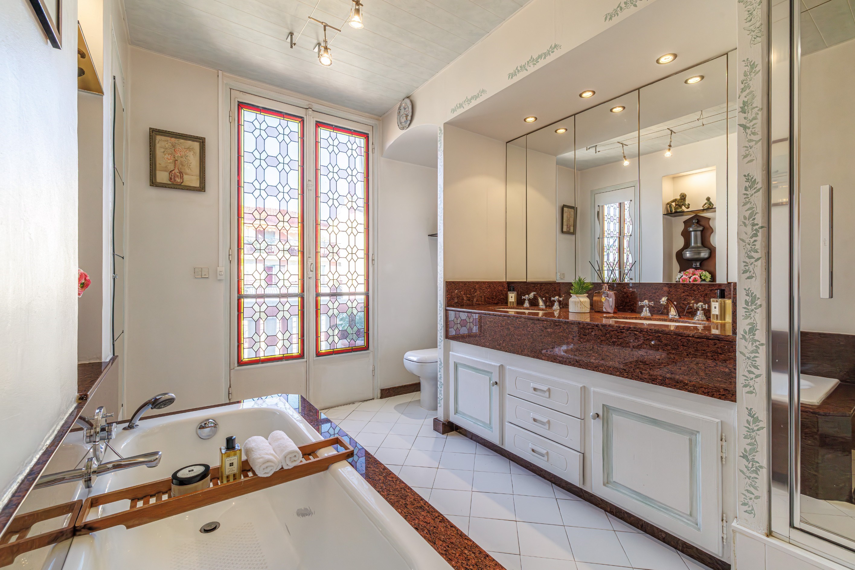  Top floor Art Deco apartment with 5 bedrooms in Nice Carabacel - 物件實景