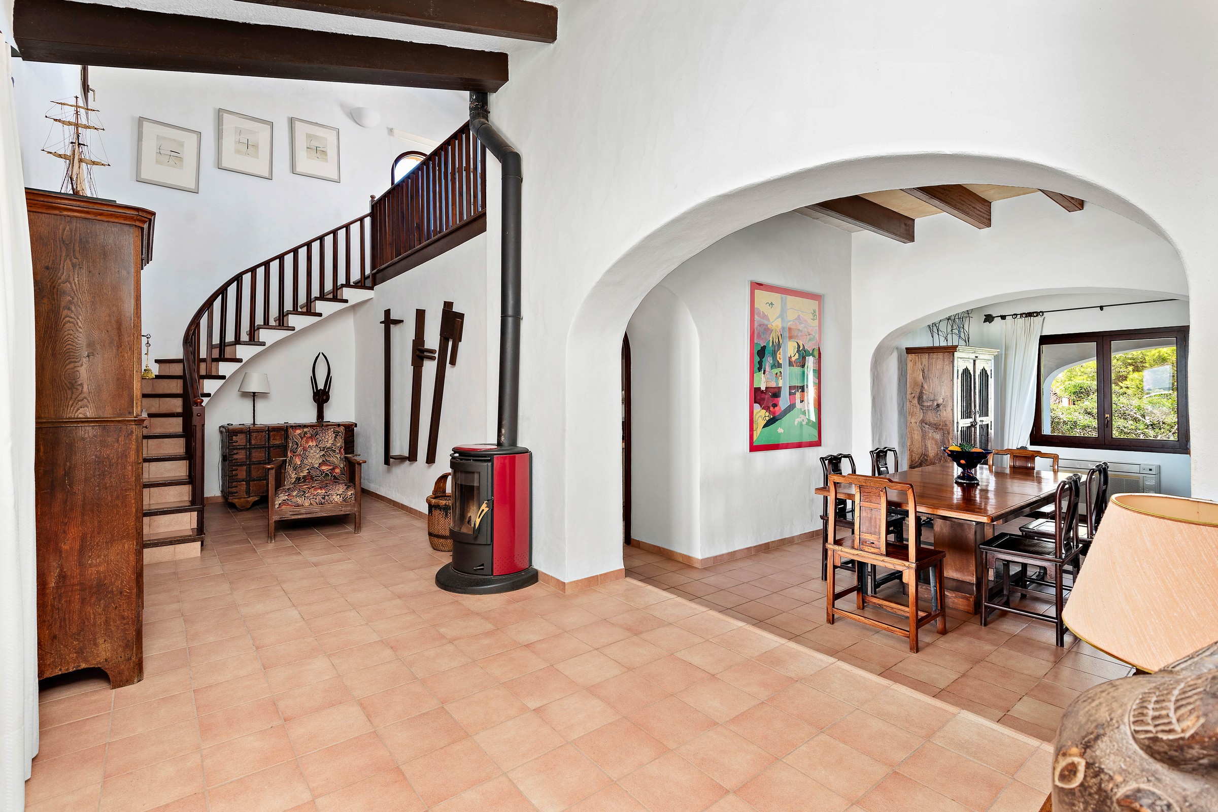  Villa with pool, garden, and sea views on the Costa de Cala Morell - 物件實景