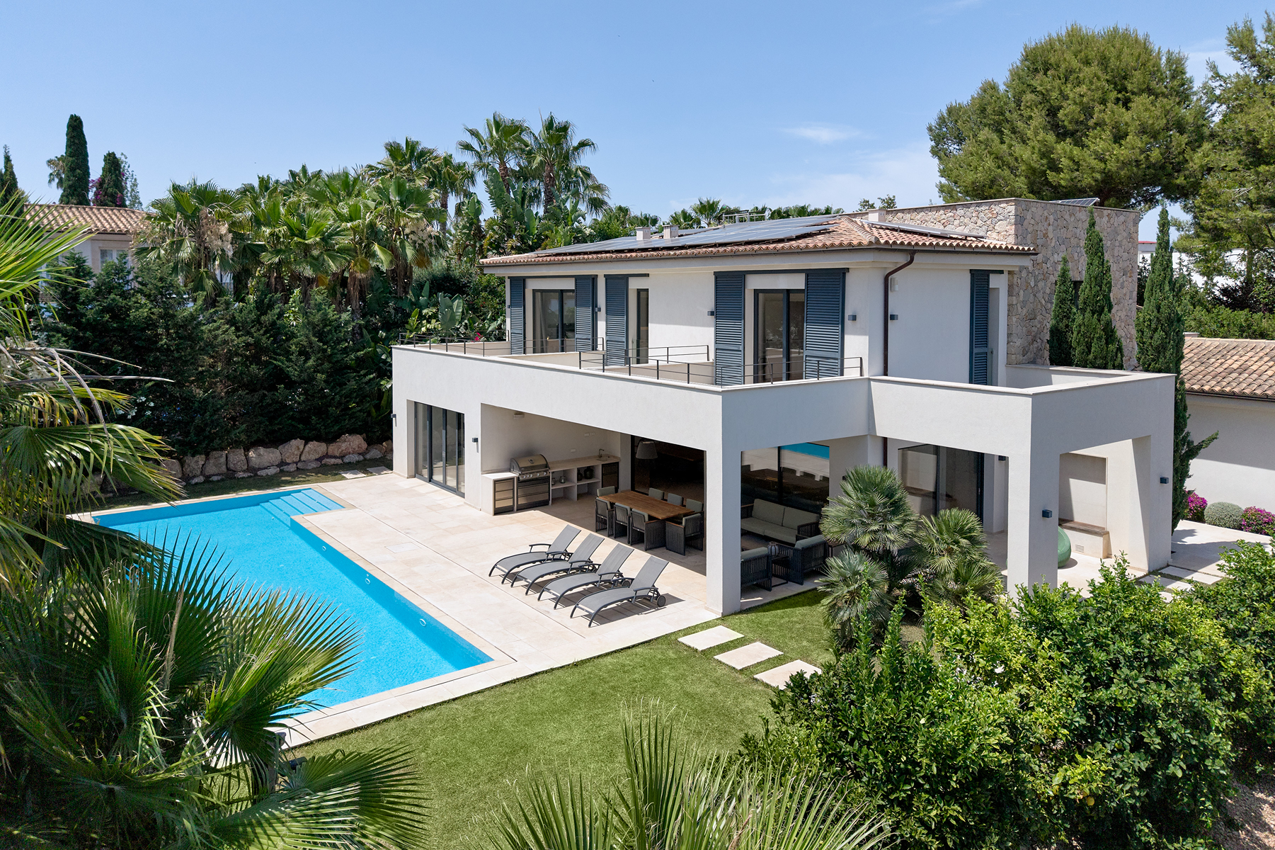  Contemporary villa with pool in Nova Santa Ponsa - 物件實景