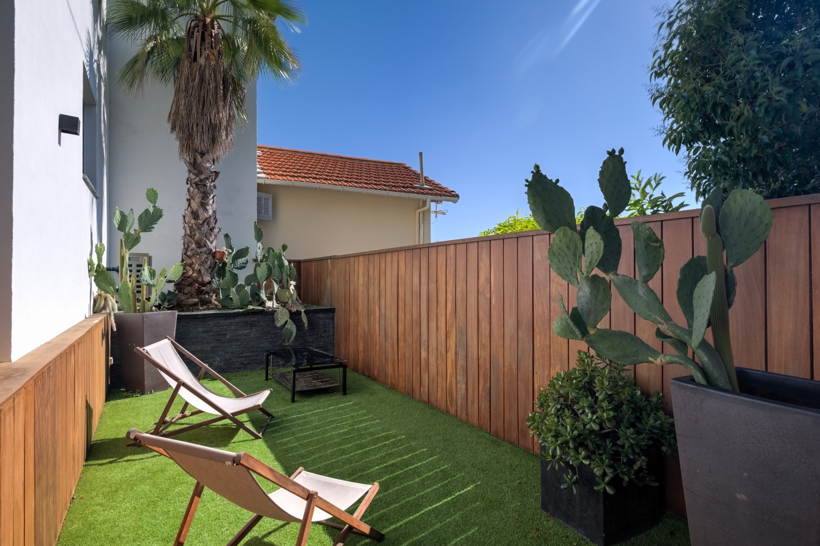  Cannes Petit Juas renovated townhouse with heated pool and garage - 物件實景
