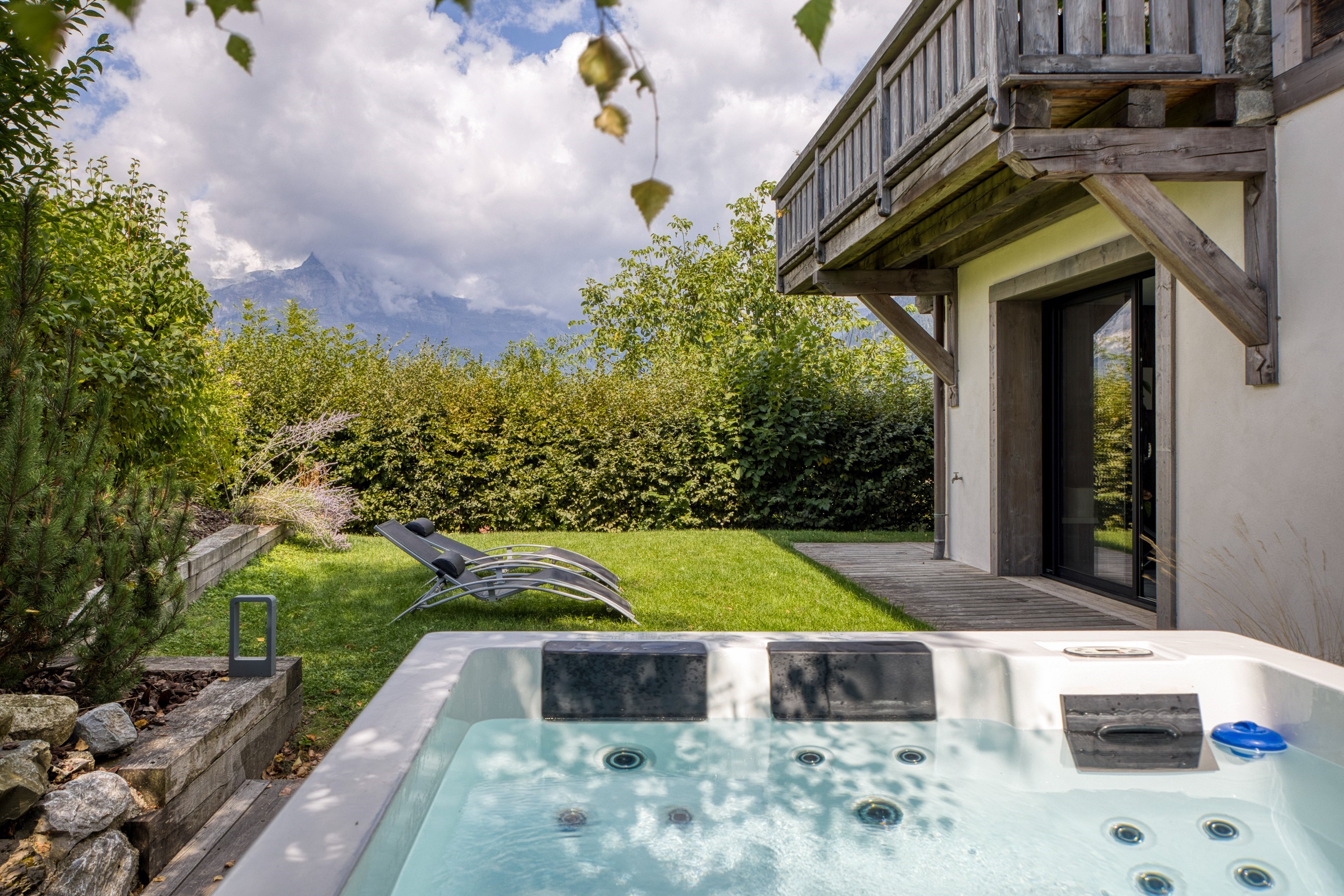  Chalet Éminence - Panoramic view in Saint-Gervais-les-Bains - 物件實景