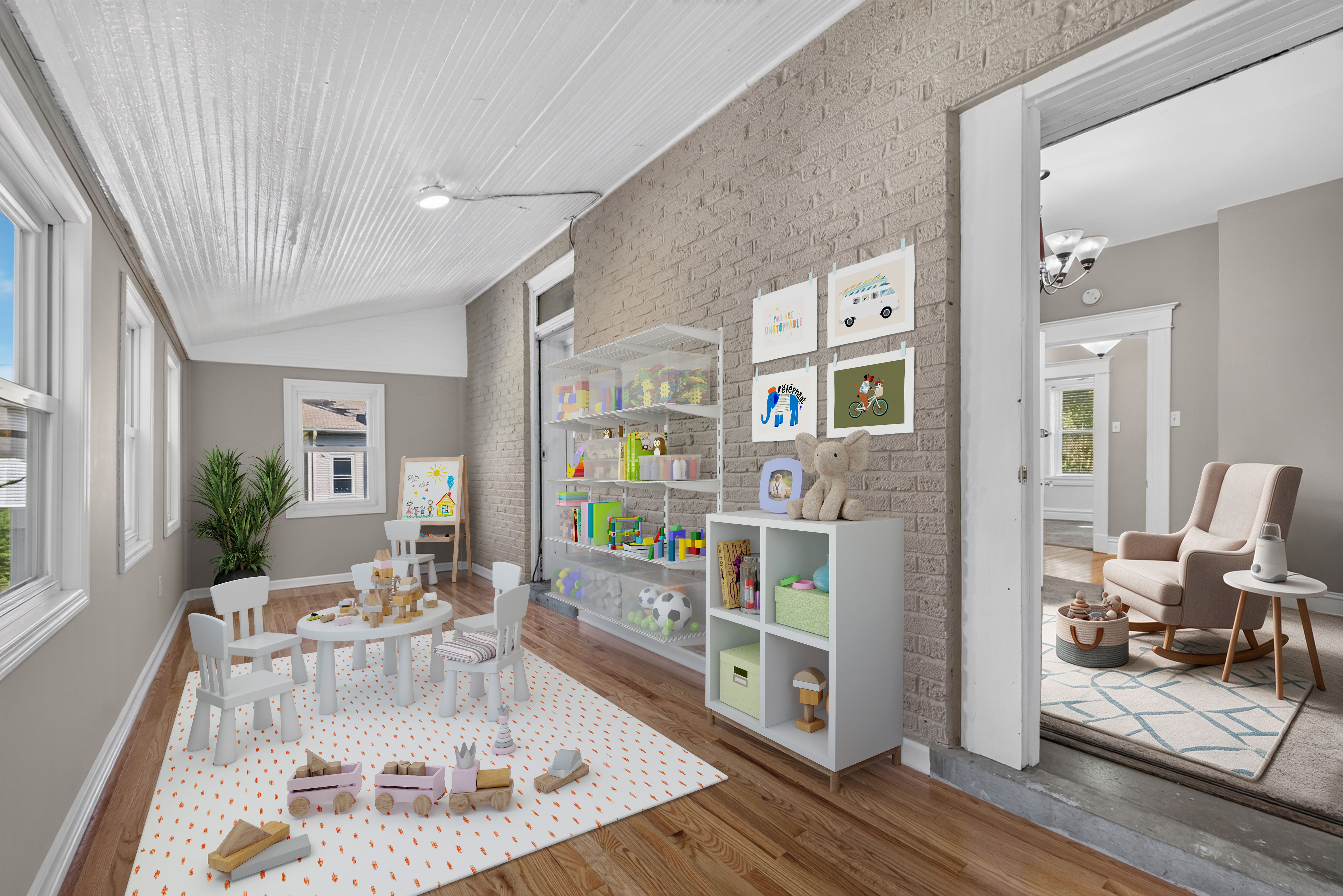  This solid brick South City St. Louis home has architectural character... - 物件實景