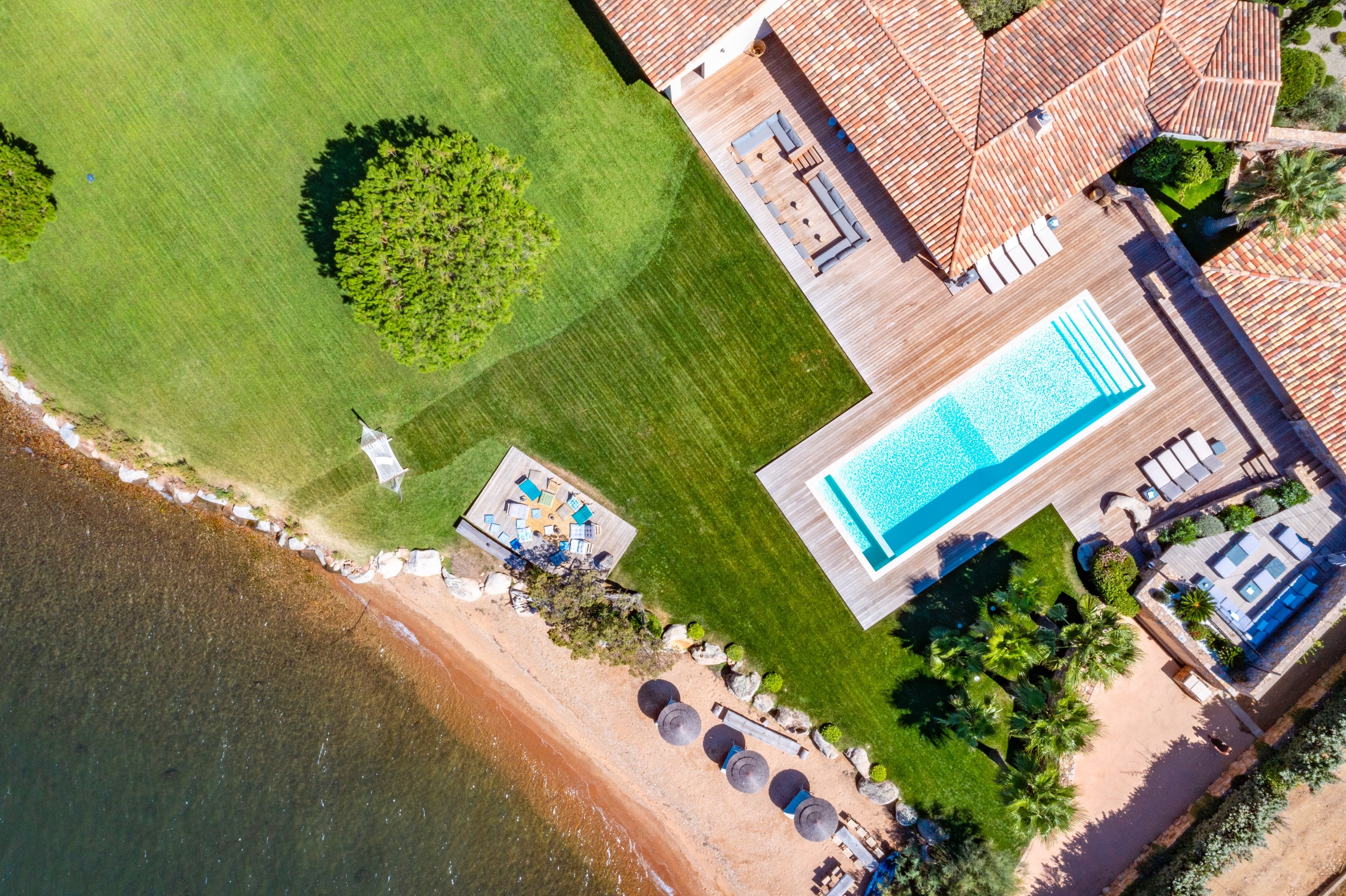 FOR SALE: EXCEPTIONAL WATERFRONT PROPERTY - GULF OF PORTO-VECCHIO - CORSICA - 物件實景