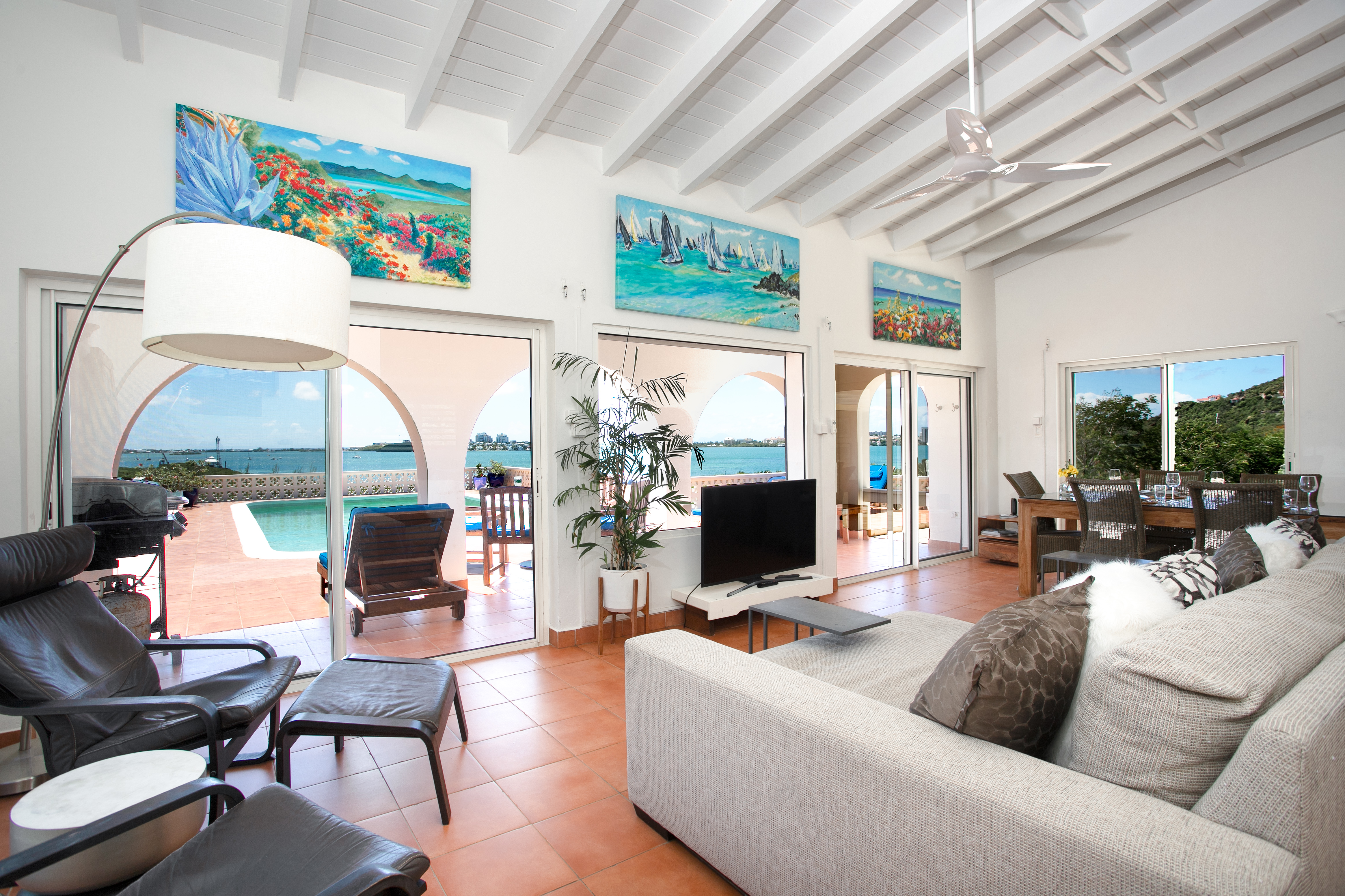  3 Bedroom Ocean View Villa Near Baie Rouge Beach - 物件實景