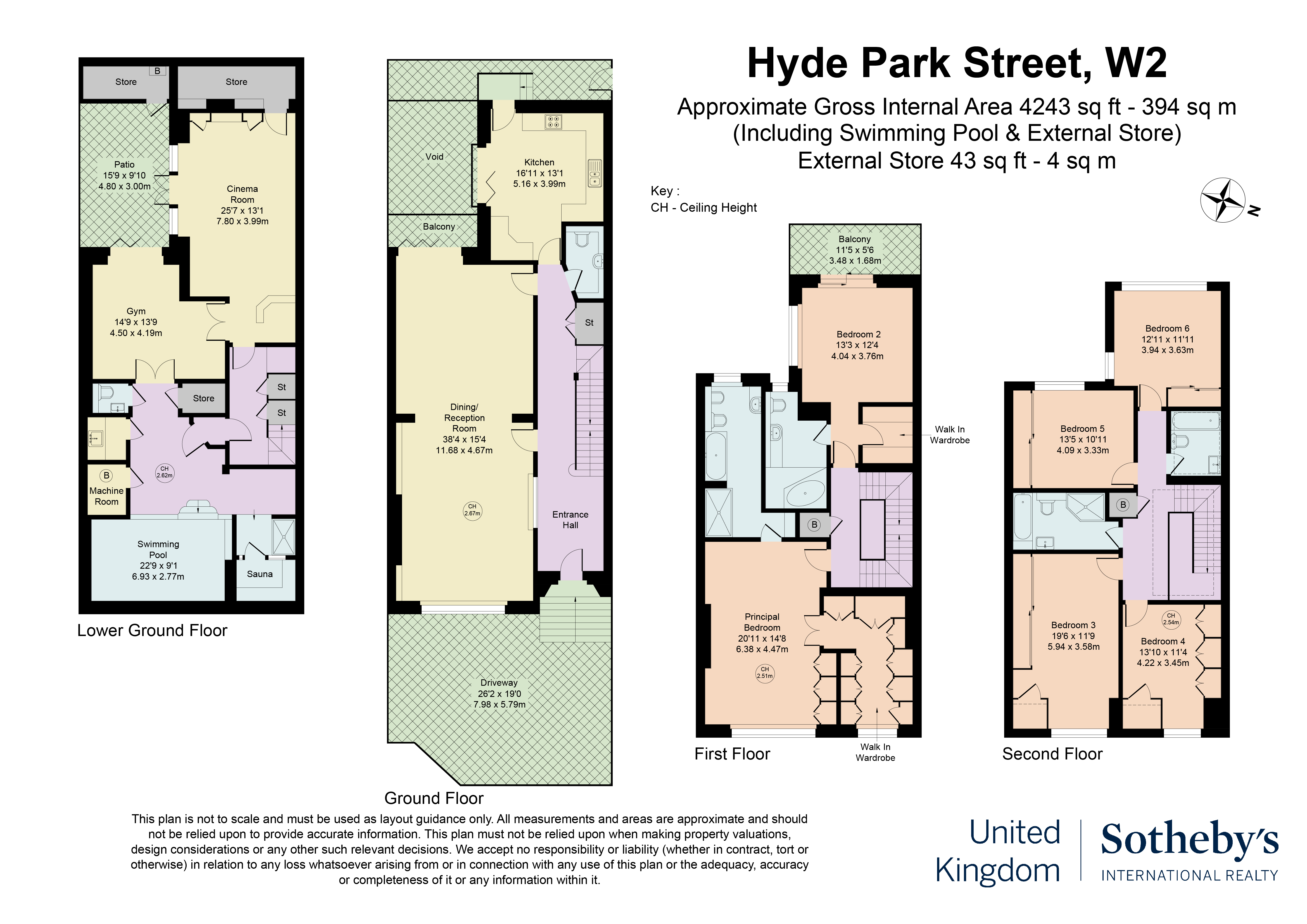  A six-bedroom townhouse with a private pool near Hyde Park - 物件實景