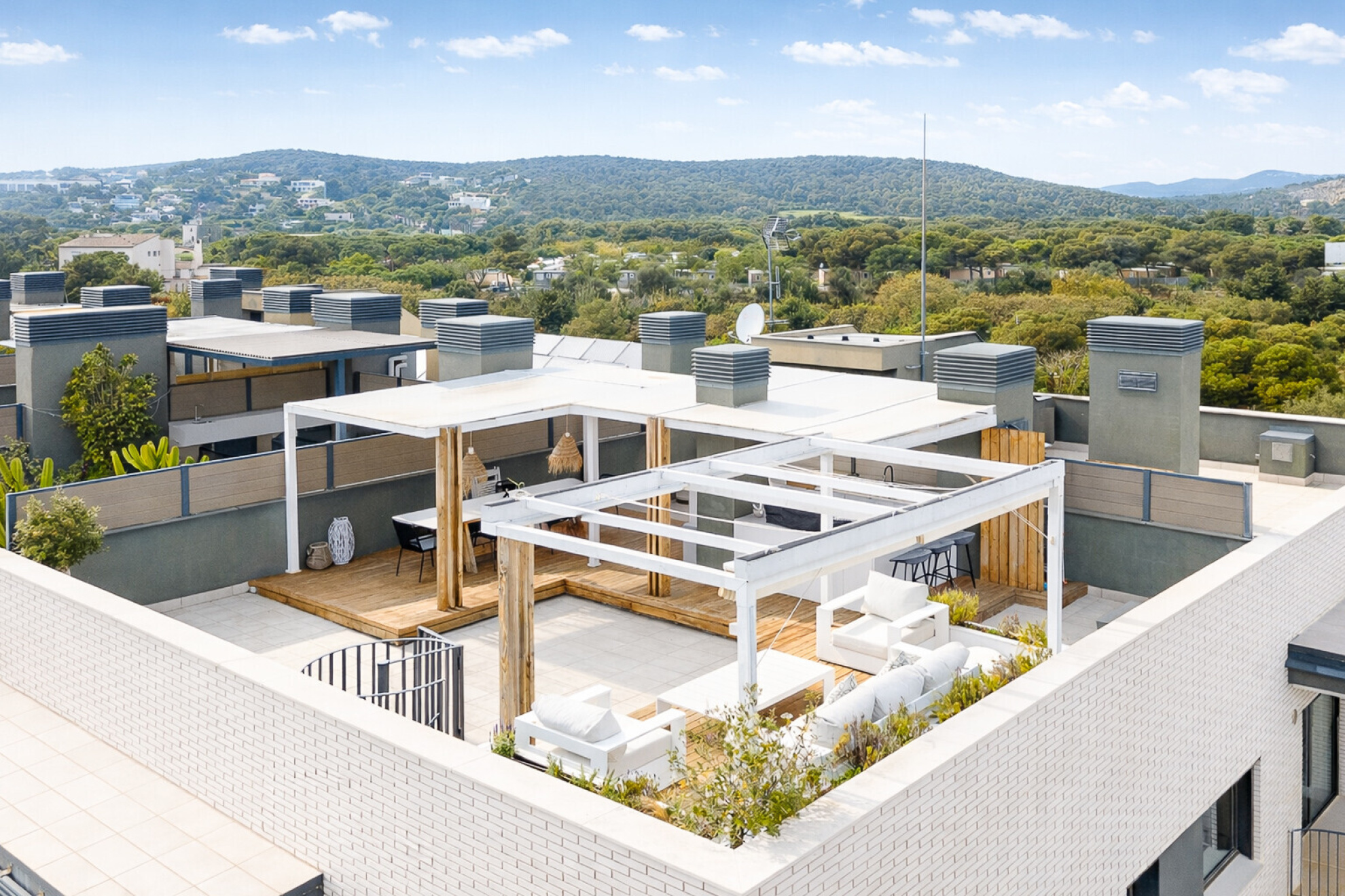  Spectacular duplex penthouse with sea views at Can Girona, Sitges - 物件實景