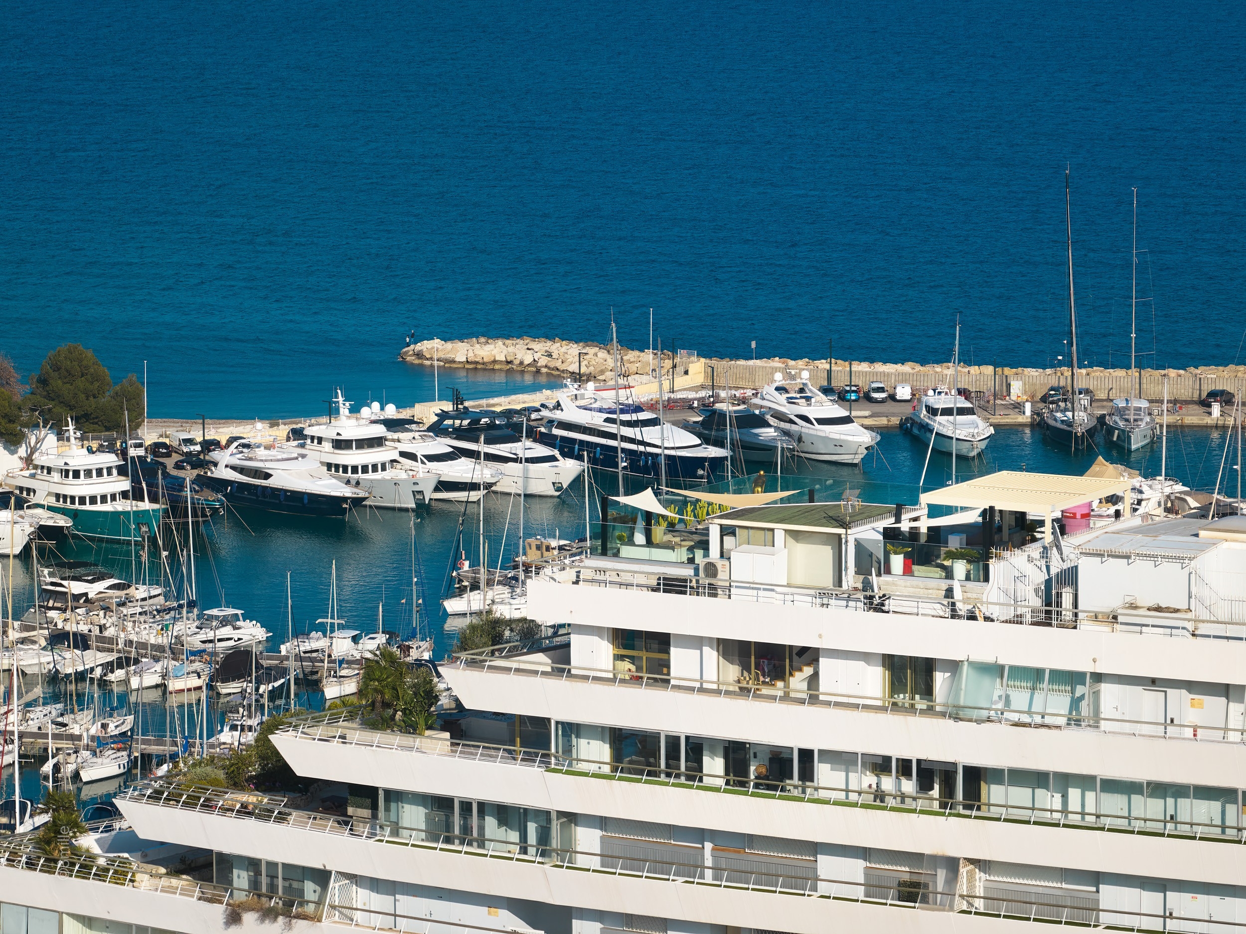  Sole agents, Villeneuve Loubet, Triplex Apartment on the top floor of the Marin… - 物件實景
