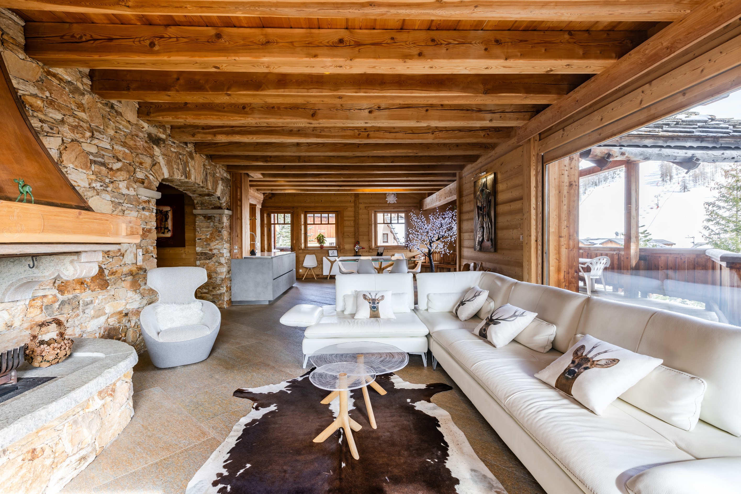 Chalet De la Lauze - In the heart of Montgenèvre, 150 meters from the slopes - 物件實景