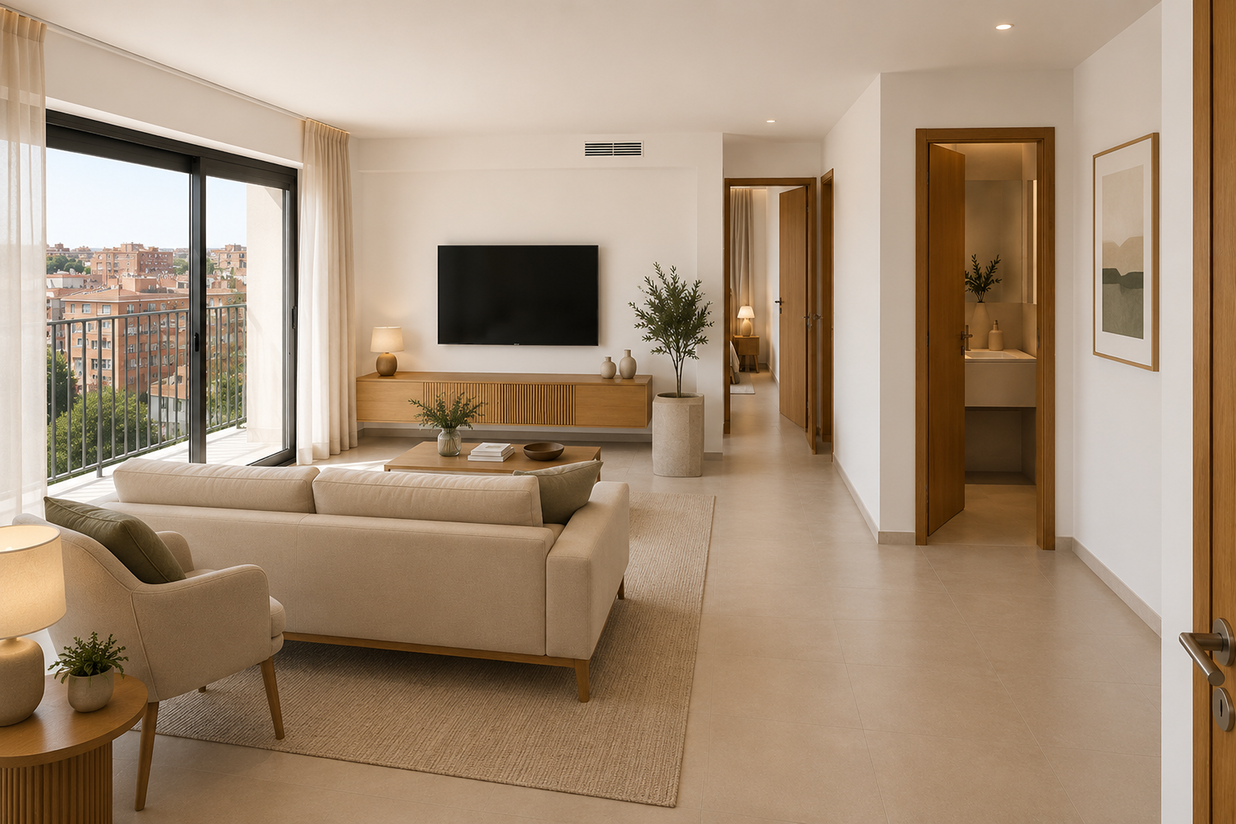  2 bedrooms completely renovated and ready to move in with small terrace - 物件實景