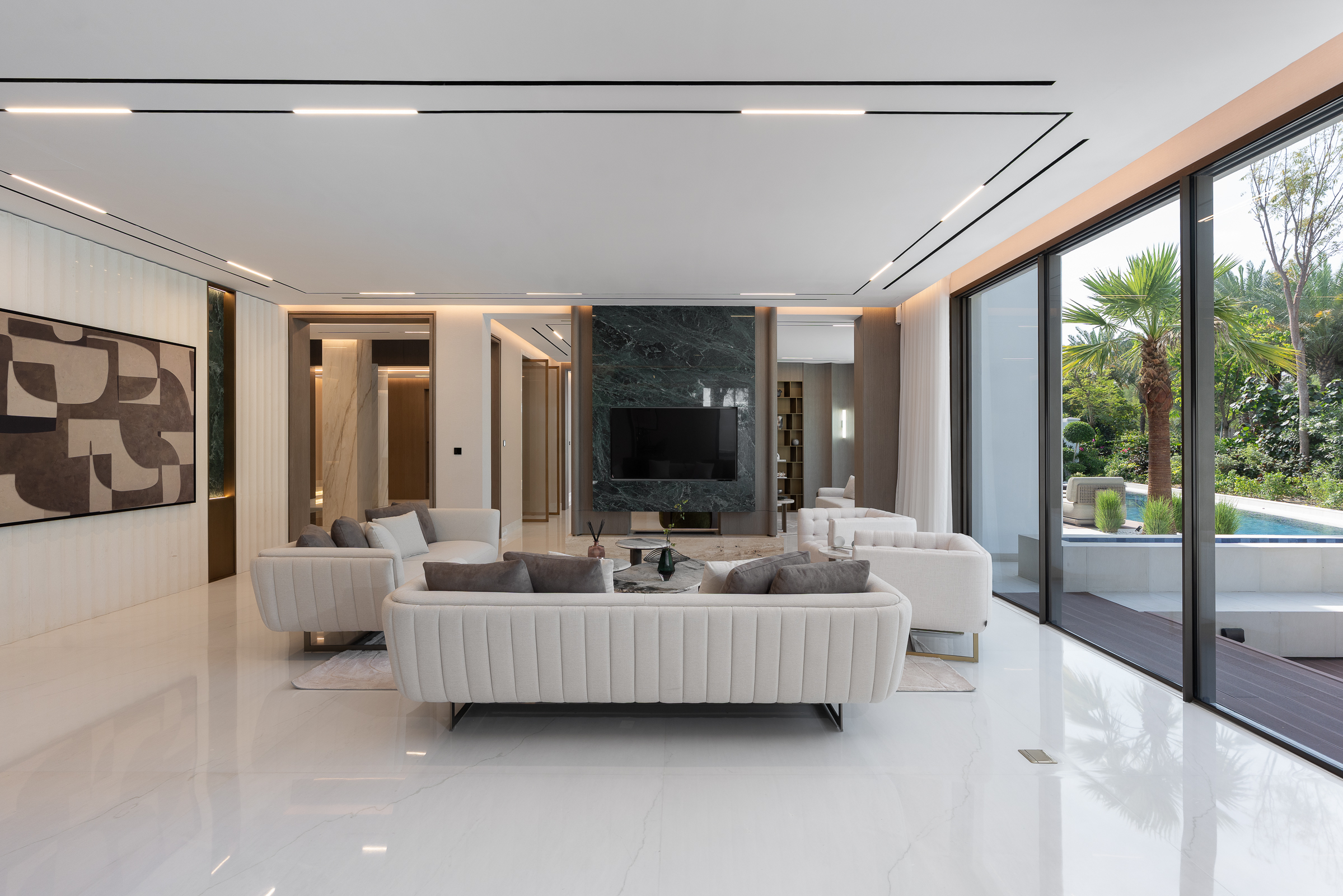  Spectacular Contemporary Villa in Al Barari - 物件實景