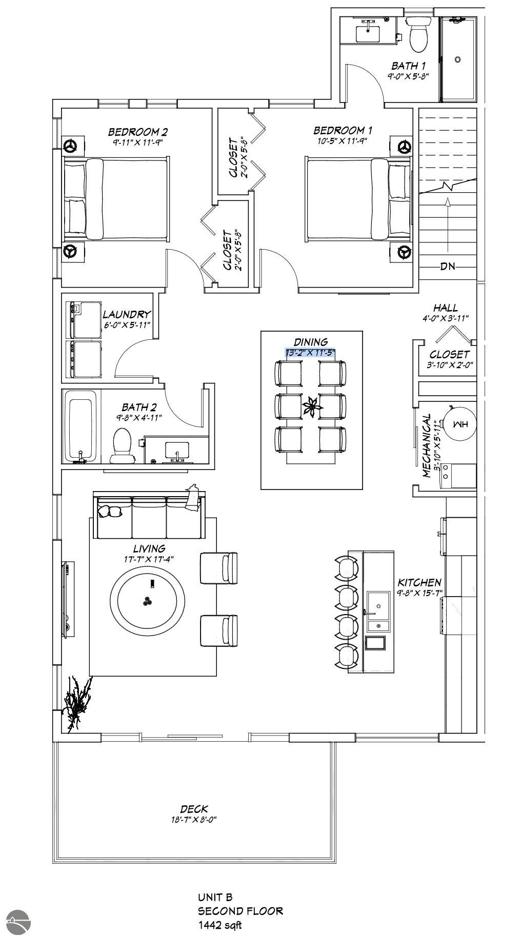 Frankfort, Michigan, 49635, United States, 2 Bedrooms Bedrooms, ,2 BathroomsBathrooms,Residential,For Sale,1974678