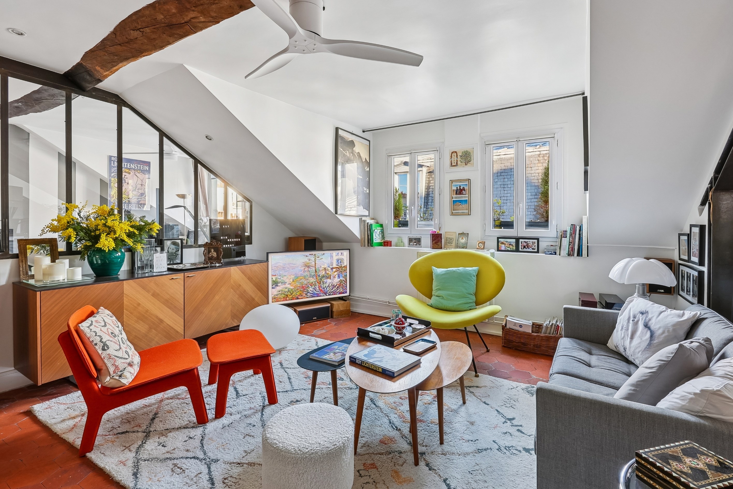  Paris 4th - Ile Saint-Louis - Top floor duplex apartment - 物件實景