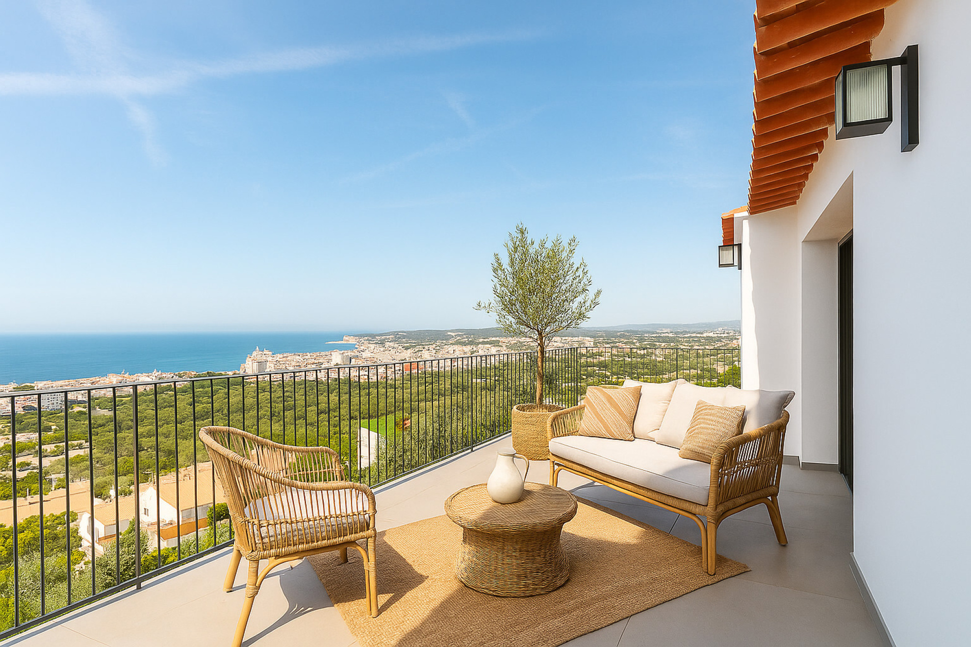  Immaculate villa with amazing sea views and private pool in Levantina, Sitges - 物件實景