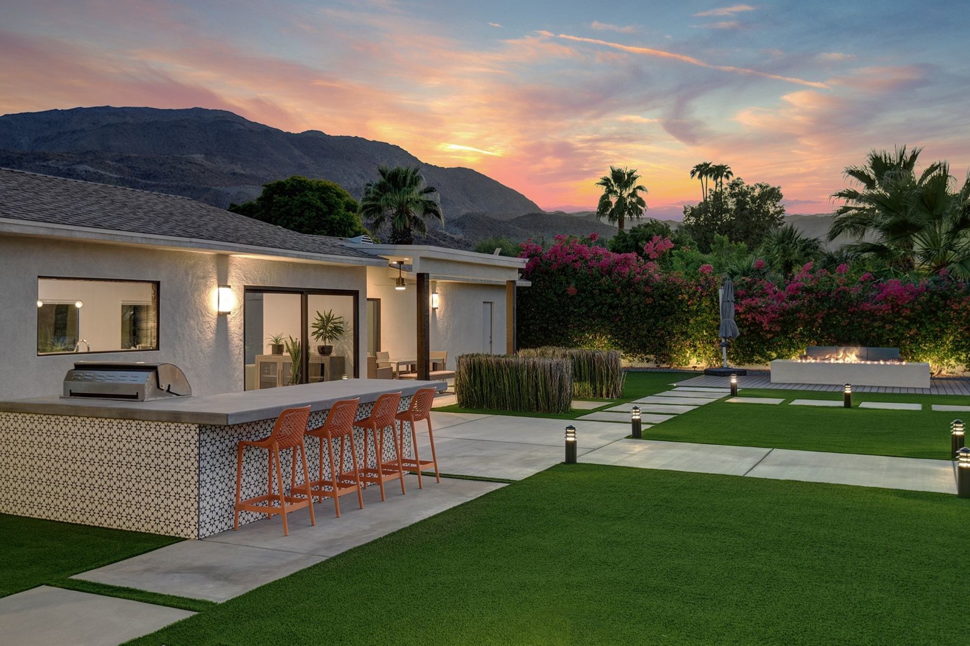  Rancho Mirage Reimagined Mid-Century Retreat an Expansive .43-Acre Lot - 物件實景