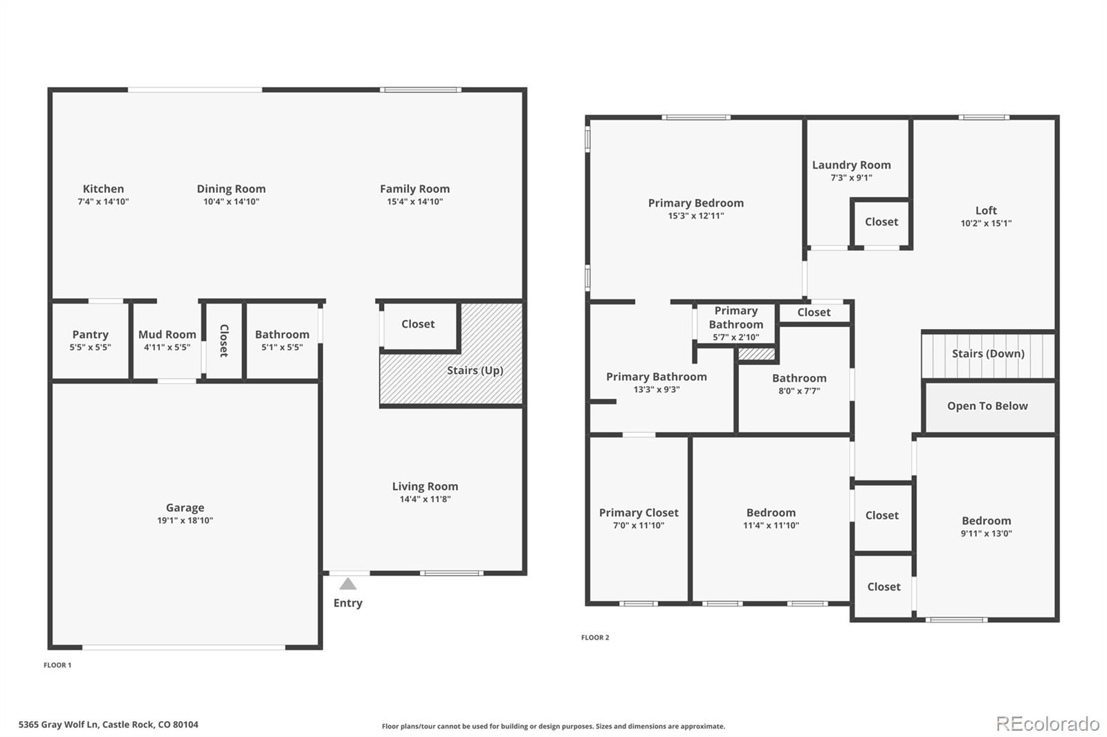 Castle Rock, Colorado, 80104, United States, 3 Bedrooms Bedrooms, ,2 BathroomsBathrooms,Residential,For Sale,1967525