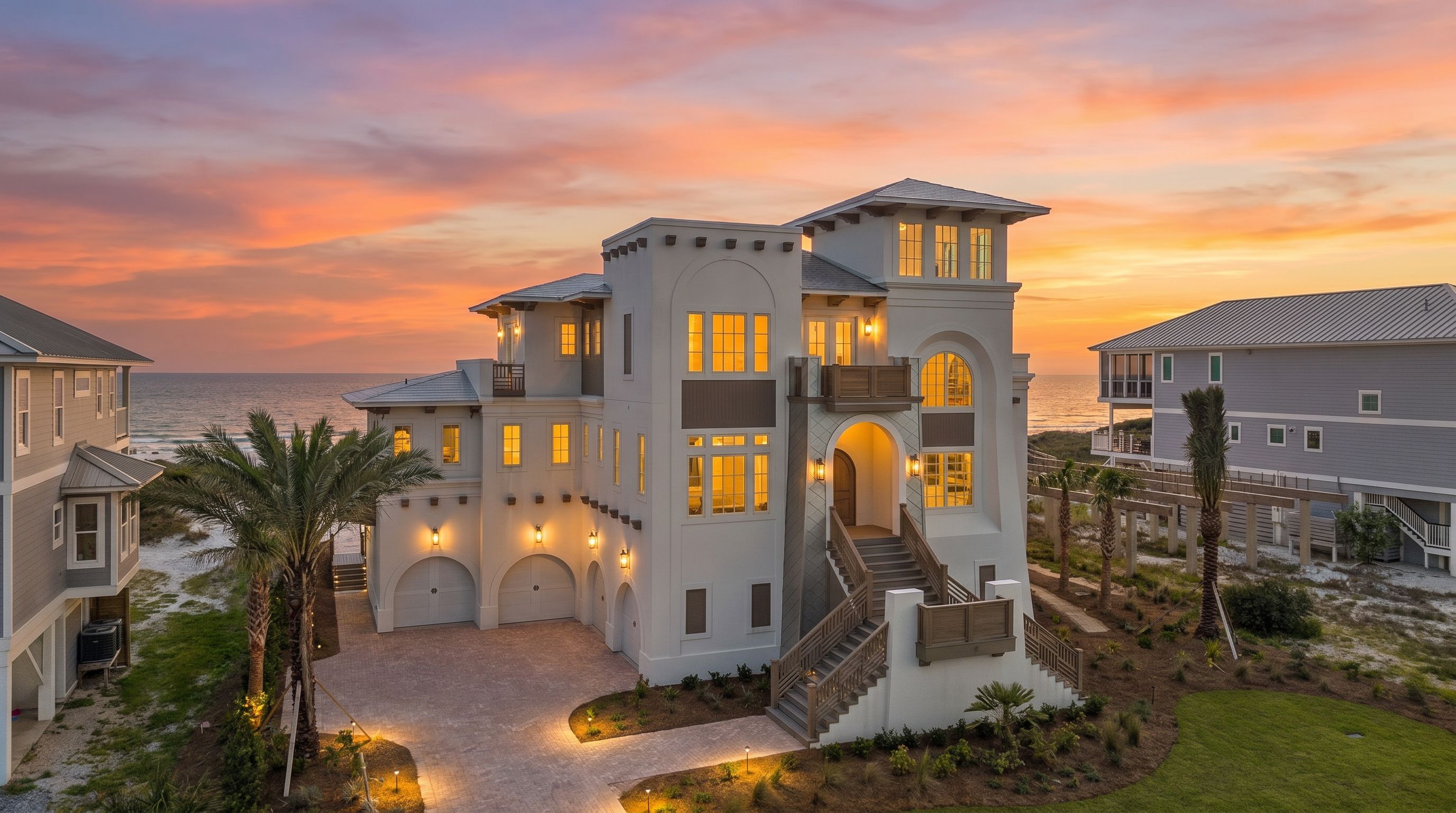  Legacy Gulf-Front Estate With Private Beach - 物件實景