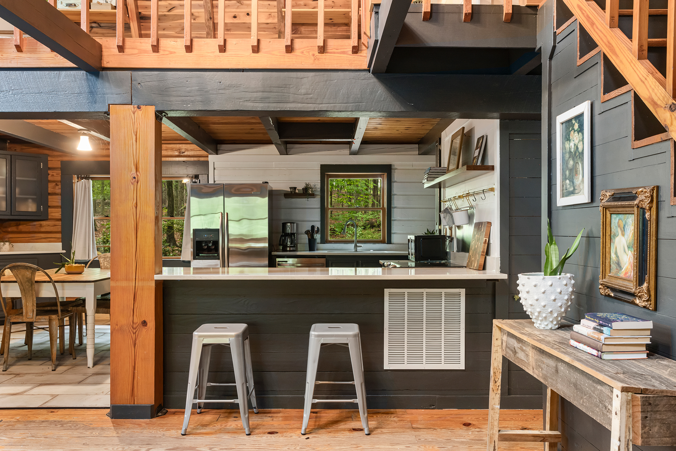  Charming, Private Cabin Overlooking Lake Coweta - 物件實景