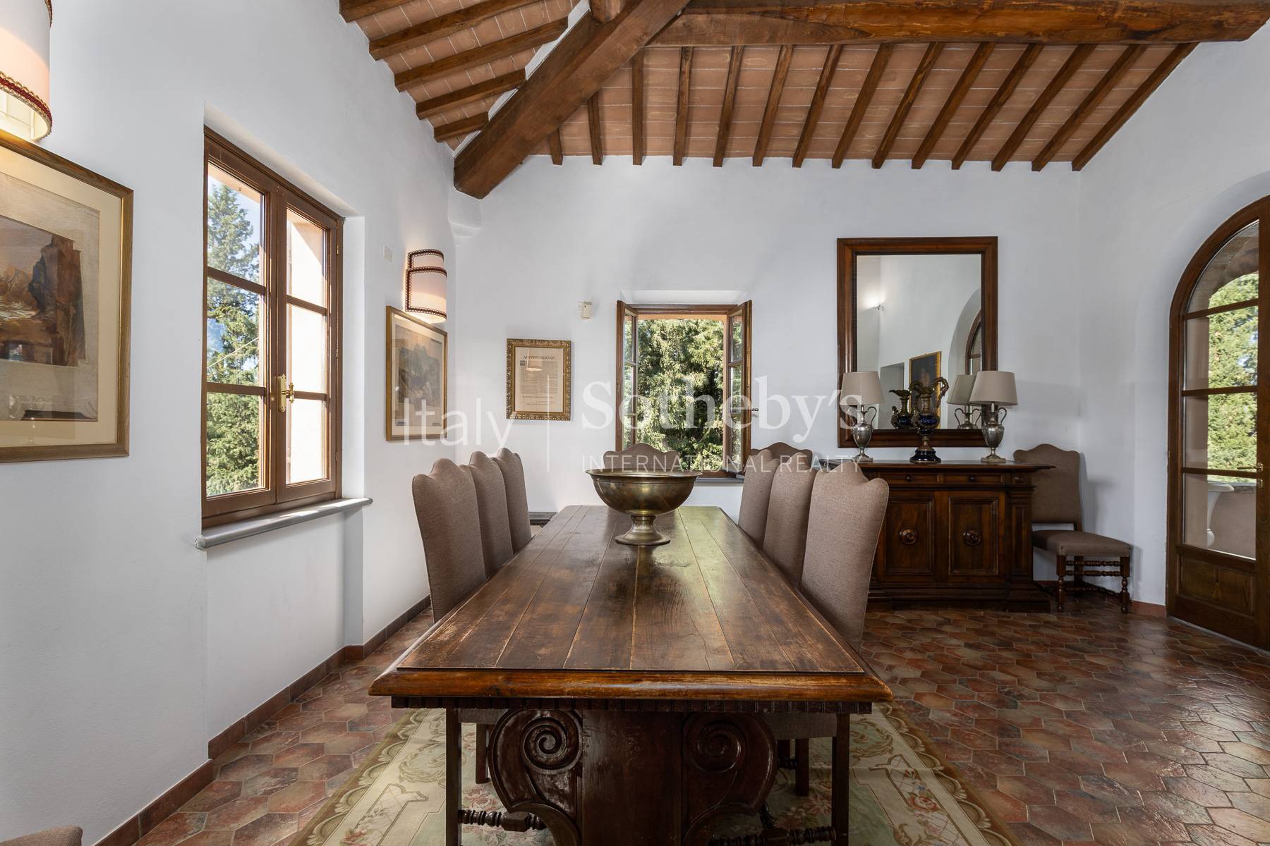  Villa with panoramic views a few km from Montalcino - 物件實景