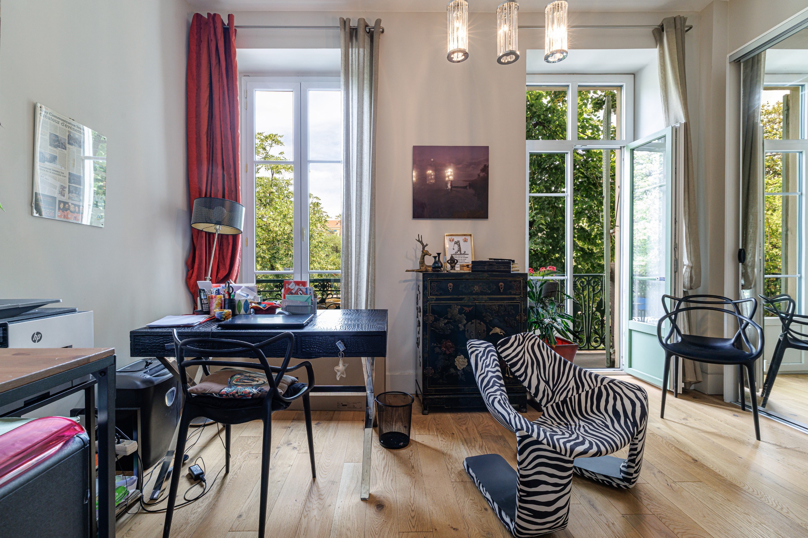  Renovated reception apartment with 40 sqm terrace facing Jardin Alsace-Lorraine… - 物件實景