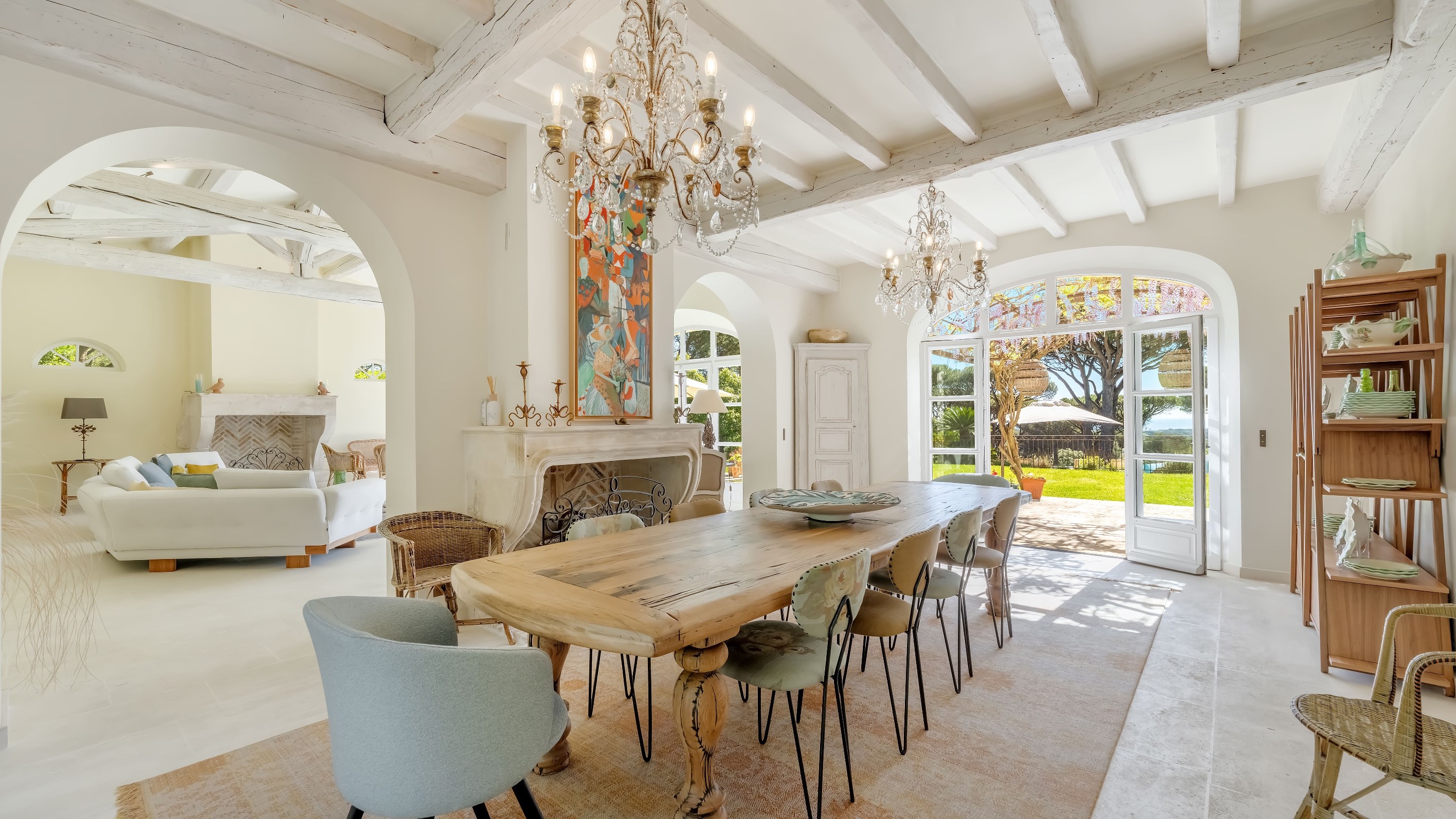  Ramatuelle, luxury property with sea view on one hectare near Pampelonne beach - 物件實景