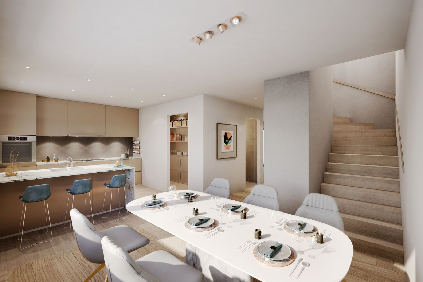  Stunning new semi-detached villa, just 5 minutes from Lake Murten - 物件實景