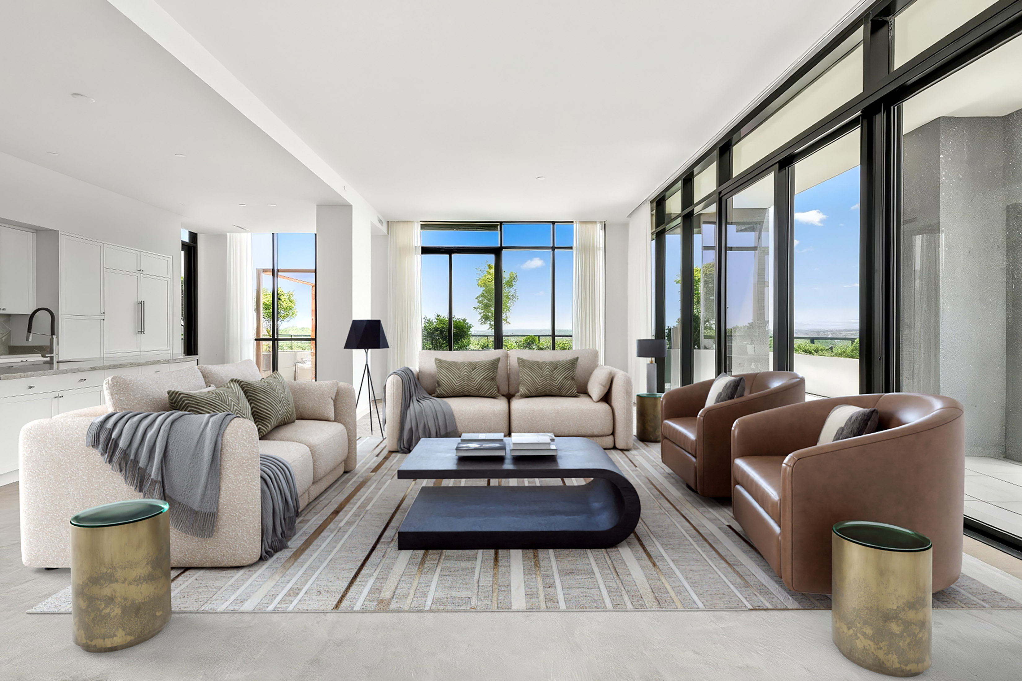  Stunning Fully Furnished Penthouse with the Largest Outdoor Terrace - 物件實景
