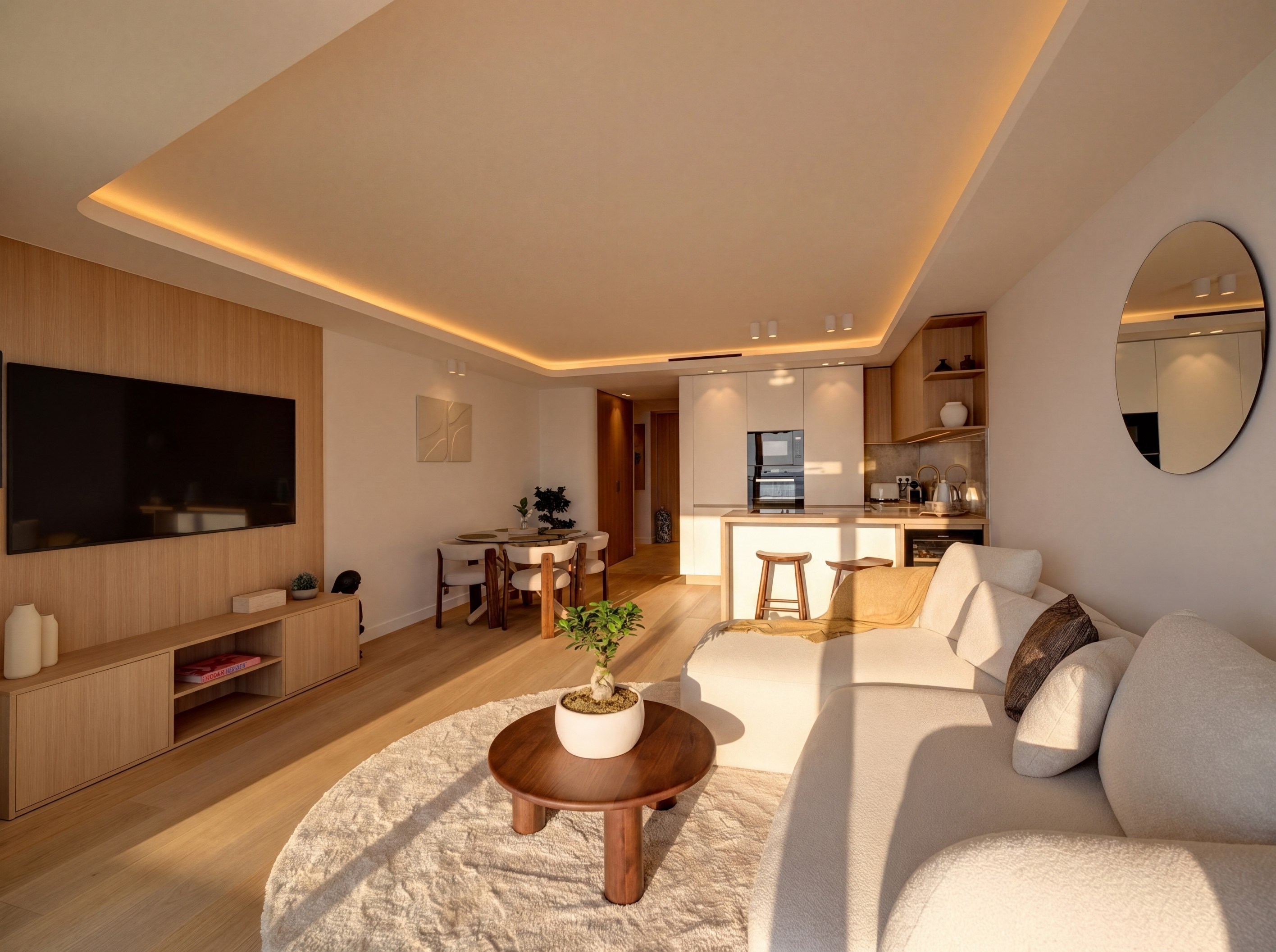  Cannes Palm Beach seafront apartment 2 bedroom terrace panoramic sea view beach… - 物件實景