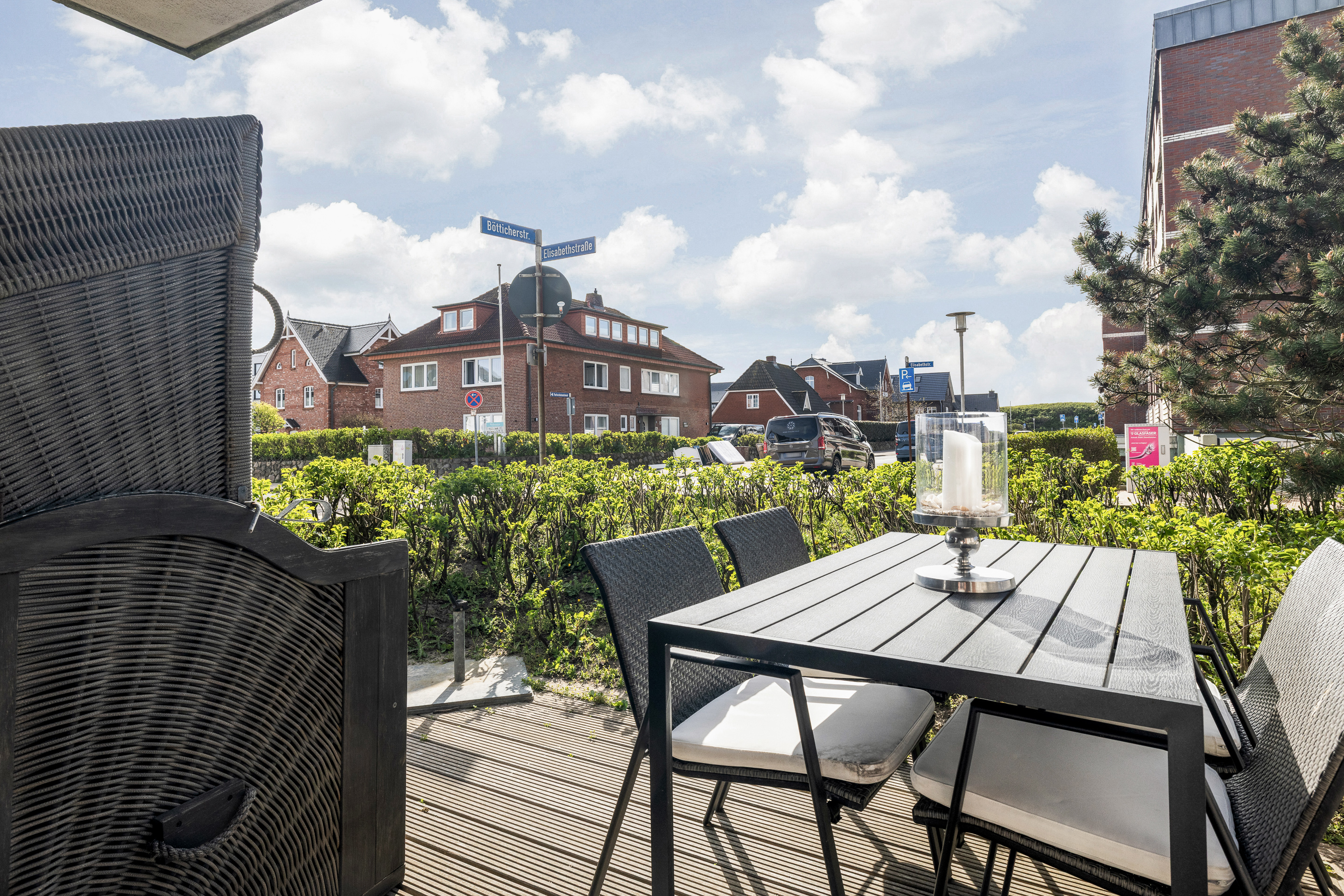  Villa Strauch: Großzügige 3-Zimmer-Wohnung mit Terrasse in Strandnähe von Wes... - 物件實景