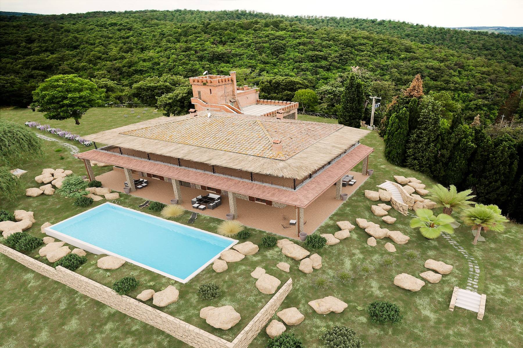  Prestigious estate in the heart of Tuscany - 物件實景