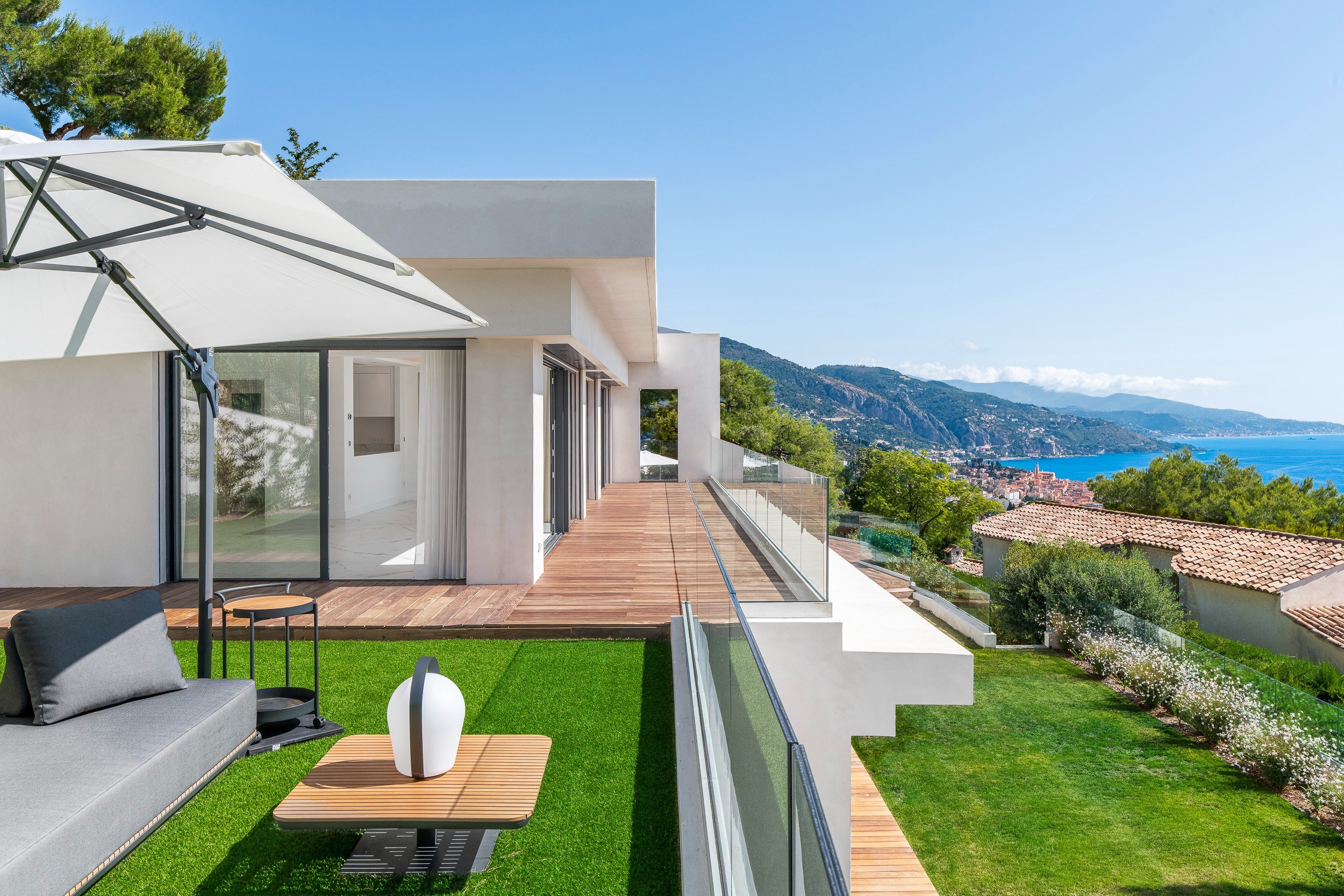  Roquebrune-Cap-Martin luxury new villa with pool and sea view - 物件實景