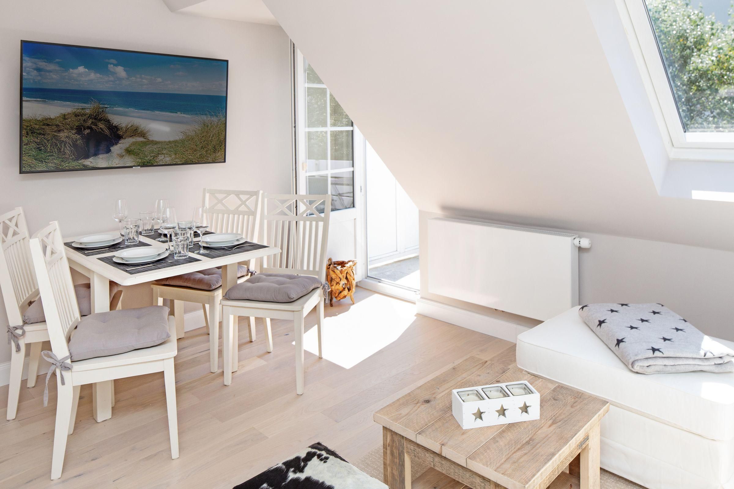  Sylter Perle - 3-Zimmer-Wohnung mit kleinem Wattenmeerblick - 物件實景