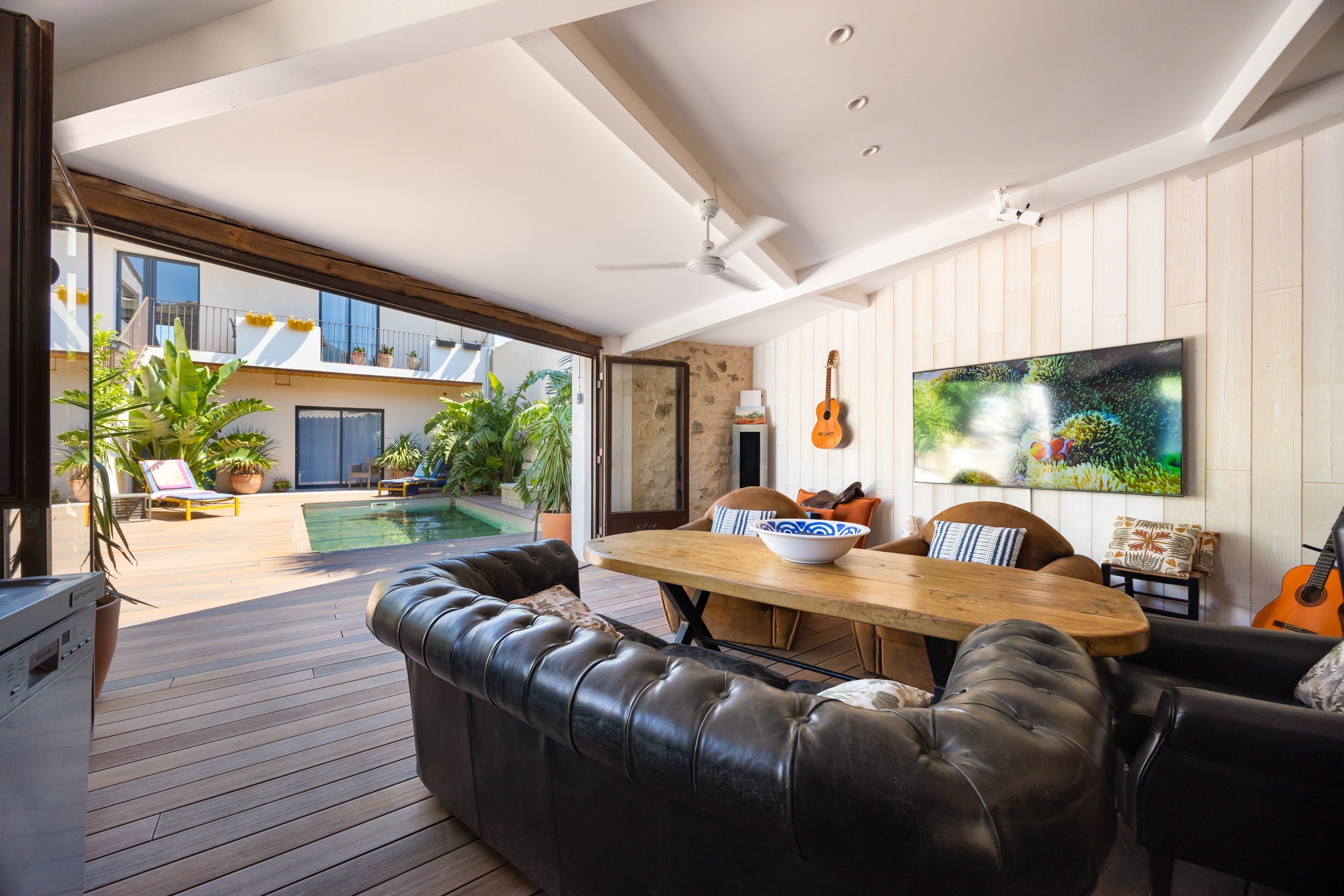  Rare home with lagoon views in the heart of the village of Peyriac-de-Mer. - 物件實景