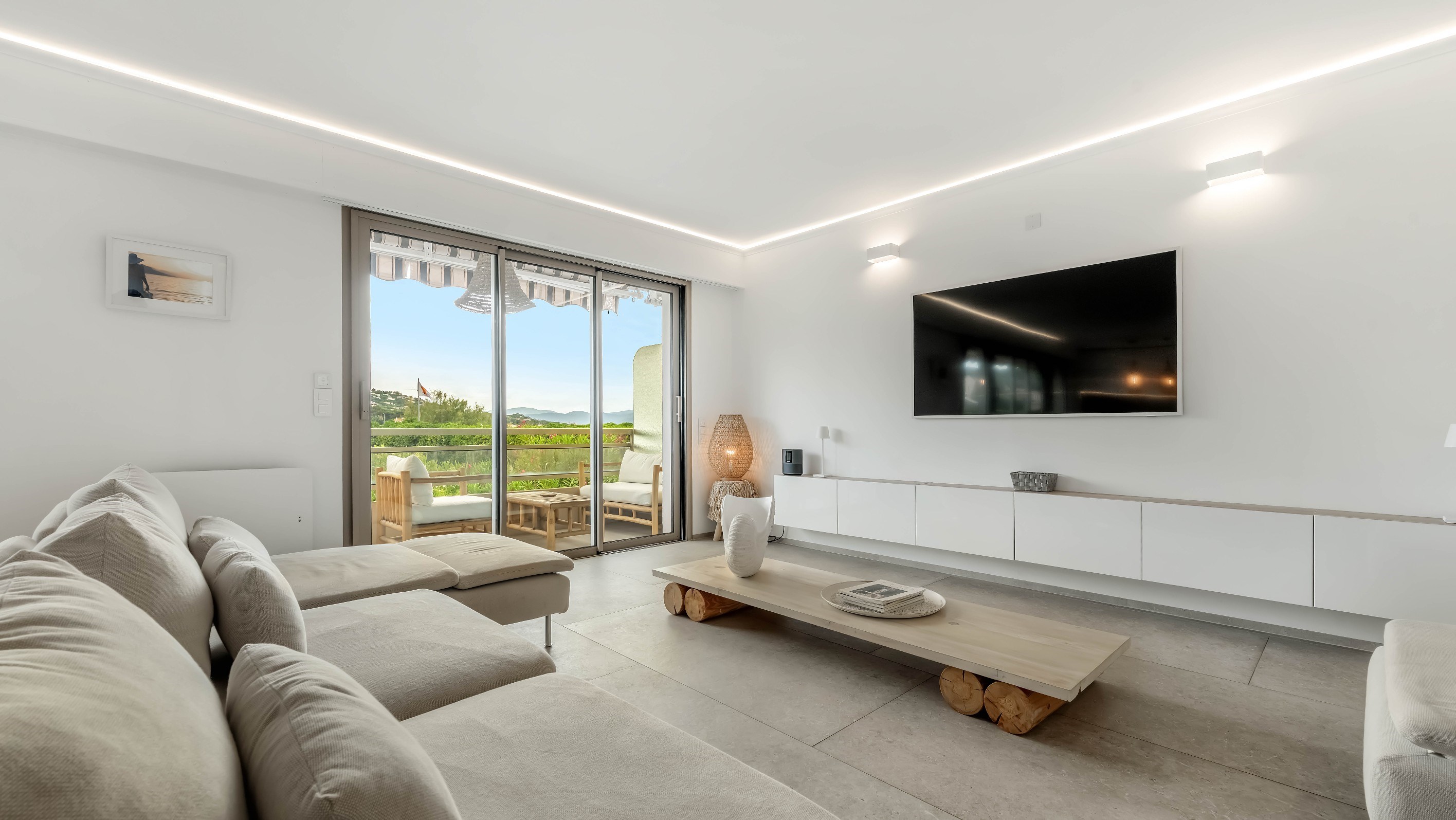 Waterfront 3 bedrooms apartment with private beach access near Saint-Tropez vil… - 物件實景