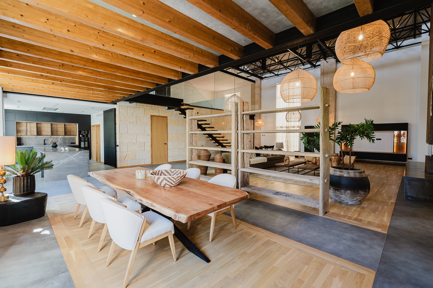  Penthouse loft with terrace and sea views in Santa Catalina, Palma - 物件實景
