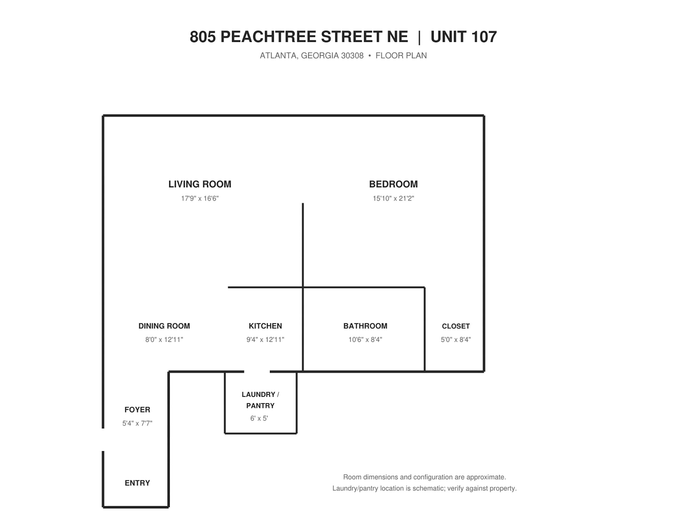  Sunlit One Bedroom Condo in the Heart of Midtown - 物件實景