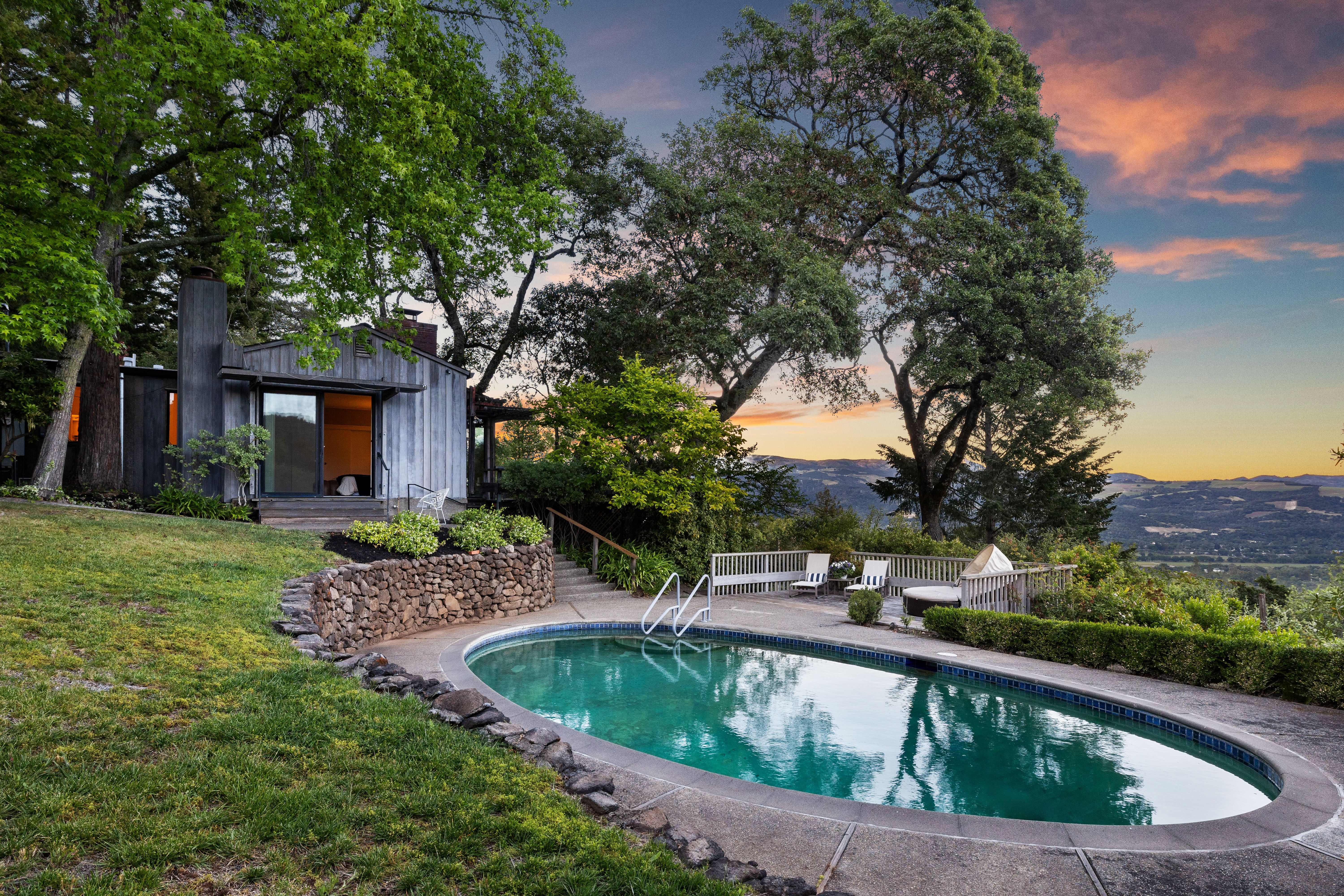  Iconic Mid-Century Retreat with Sweeping Sonoma Valley Views - 物件實景