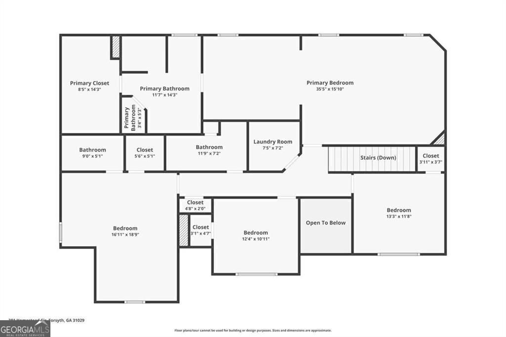 Forsyth, Georgia, 31029, United States, 5 Bedrooms Bedrooms, ,4 BathroomsBathrooms,Residential,For Sale,1860333