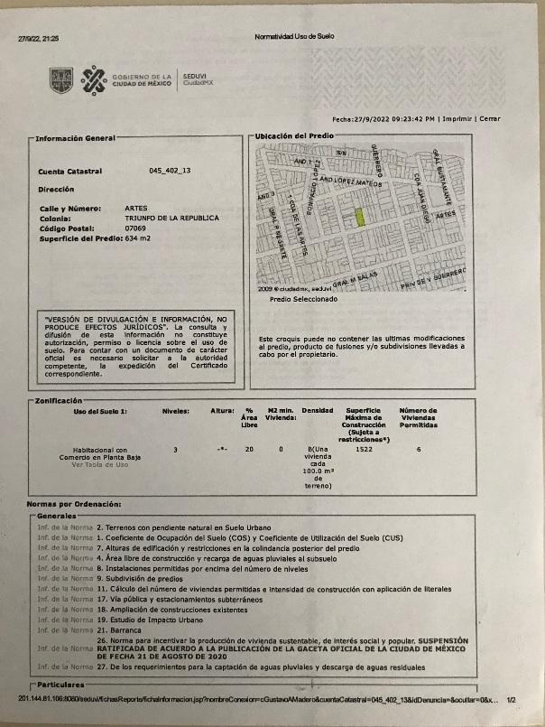 Artes, Gustavo A. Madero, Ciudad de México, 07060, Mexico, 1 Bedroom Bedrooms, ,Residential,For Sale,Artes,1443343