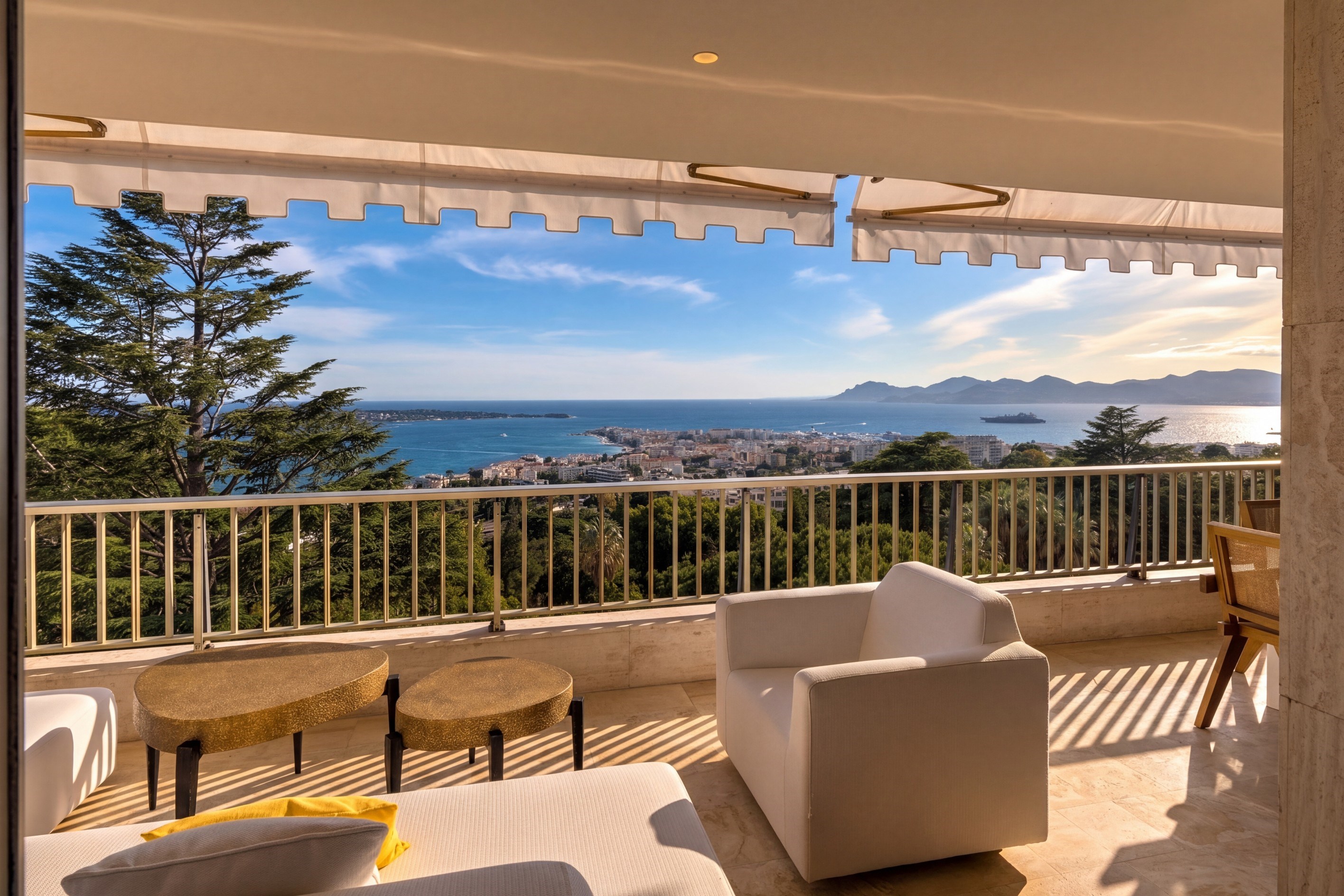  La Californie - Sea-view apartment in a secure residence with private shuttle s… - 物件實景