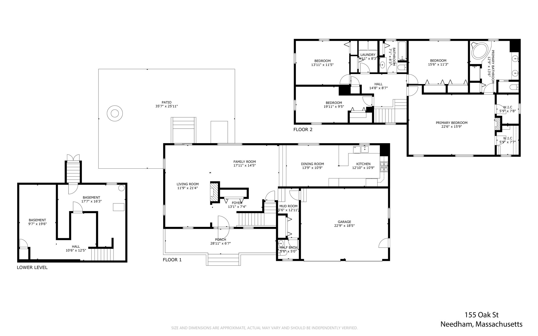  155 Oak Street, Needham, MA, 02492 - 物件實景