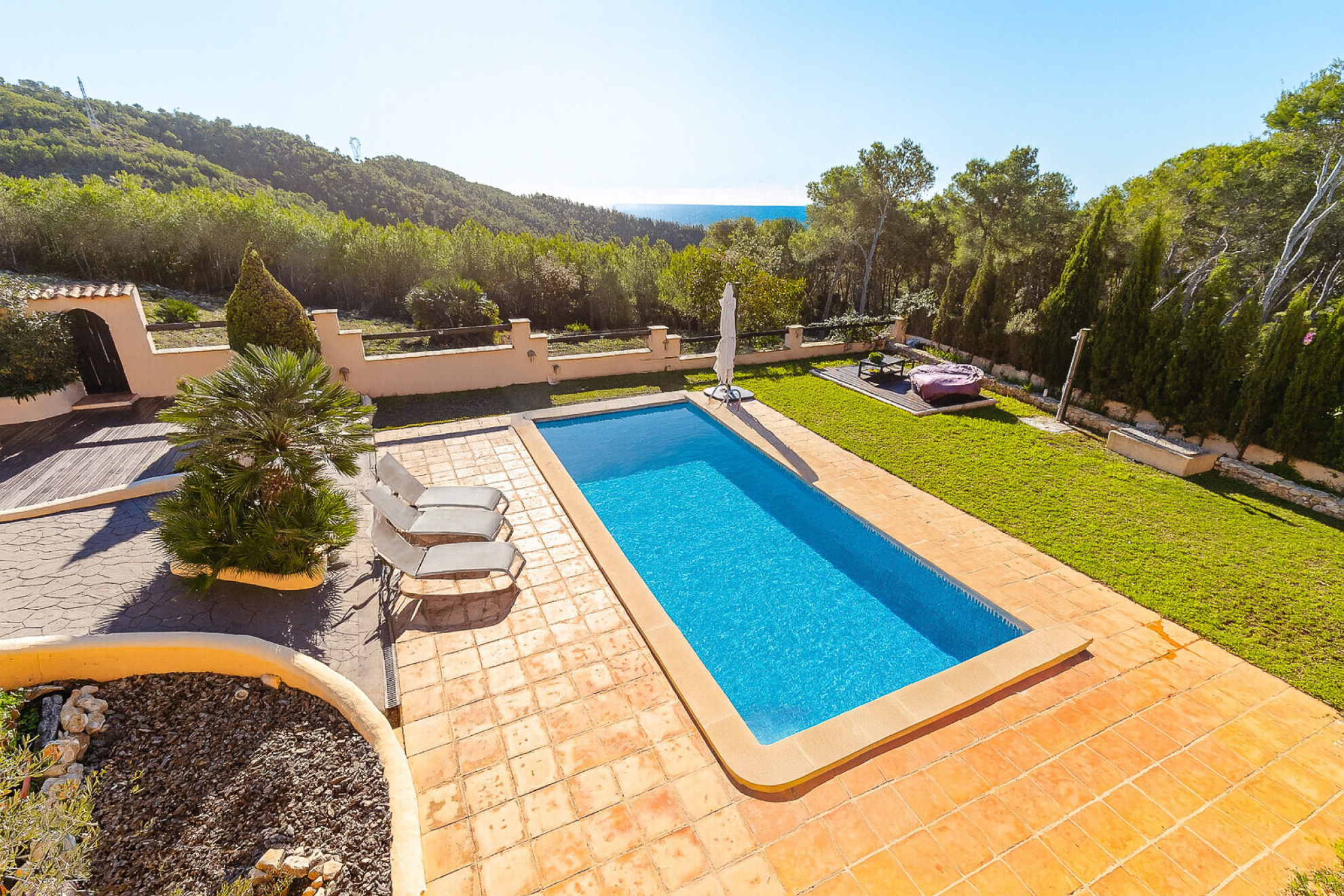  Beautiful Mediterranean villa with sea views in Mas Mestre, 15km from Sitges. - 物件實景