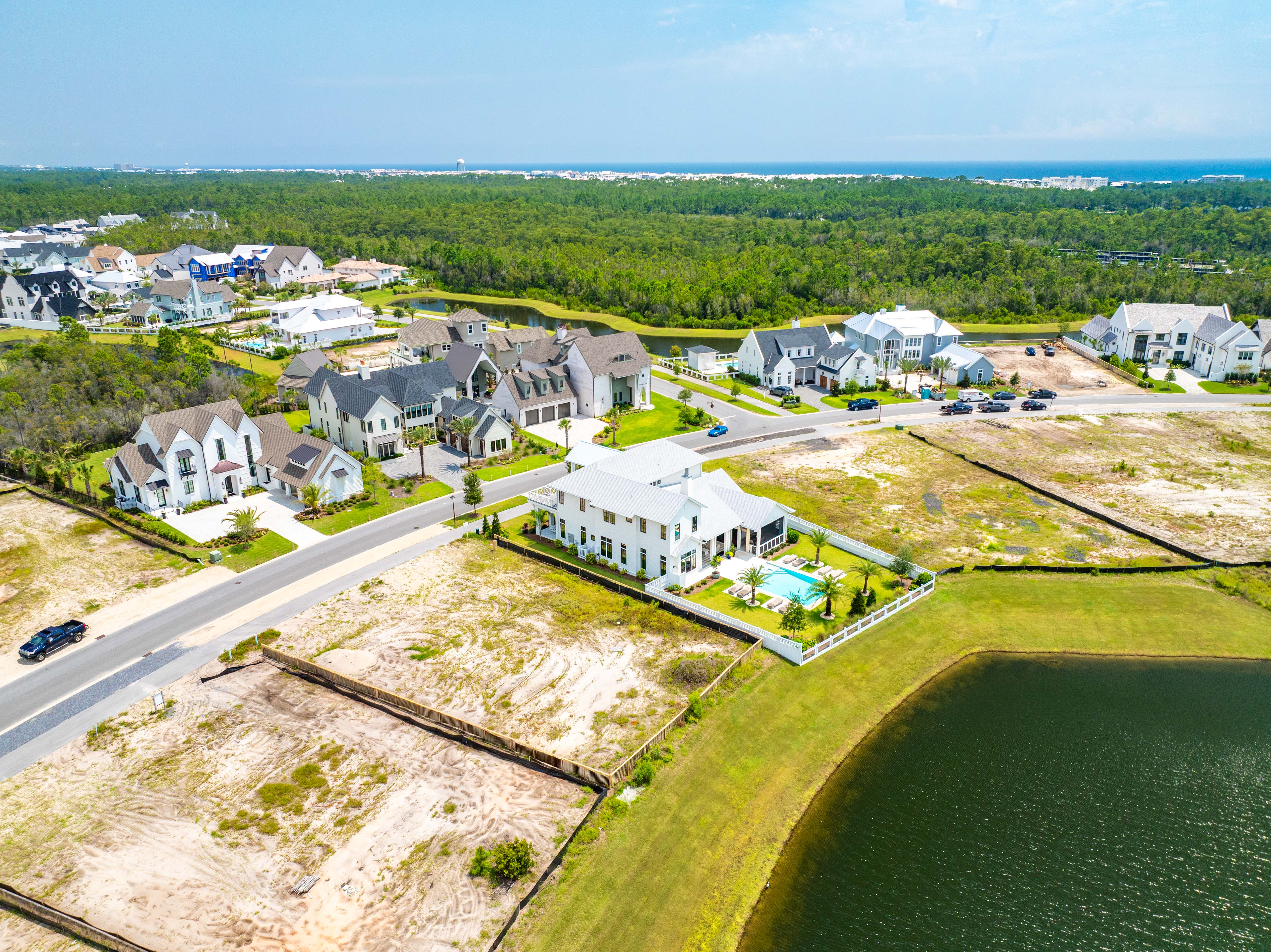  Private Pondside Homesite in One of 30A