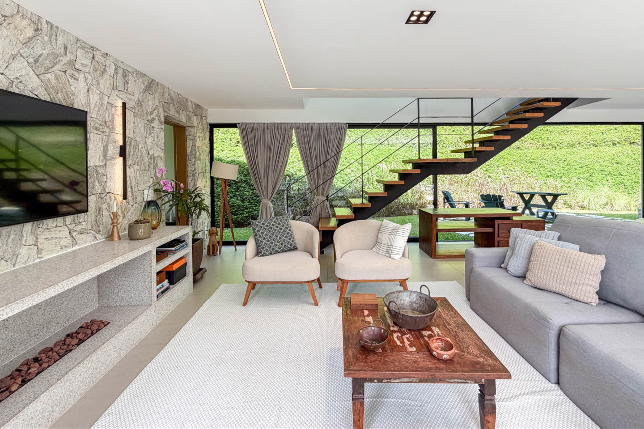  Contemporary residence with four suites in Fazenda Marambaia - 物件實景