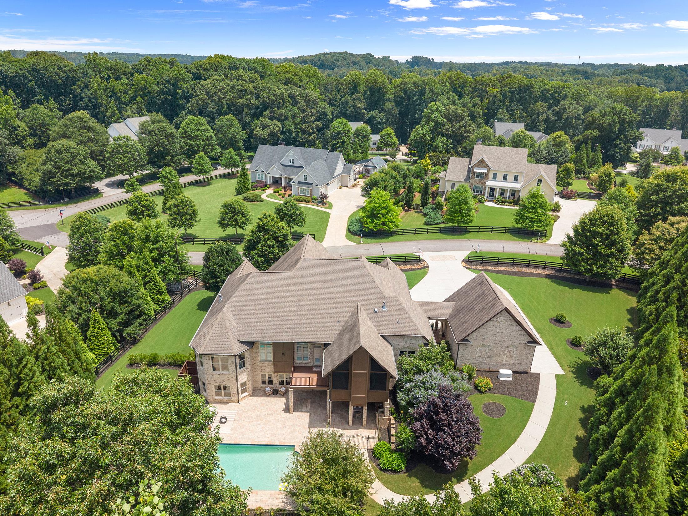  A Private Luxury Estate Set on Over One-Acre in Trinity Creek - 物件實景