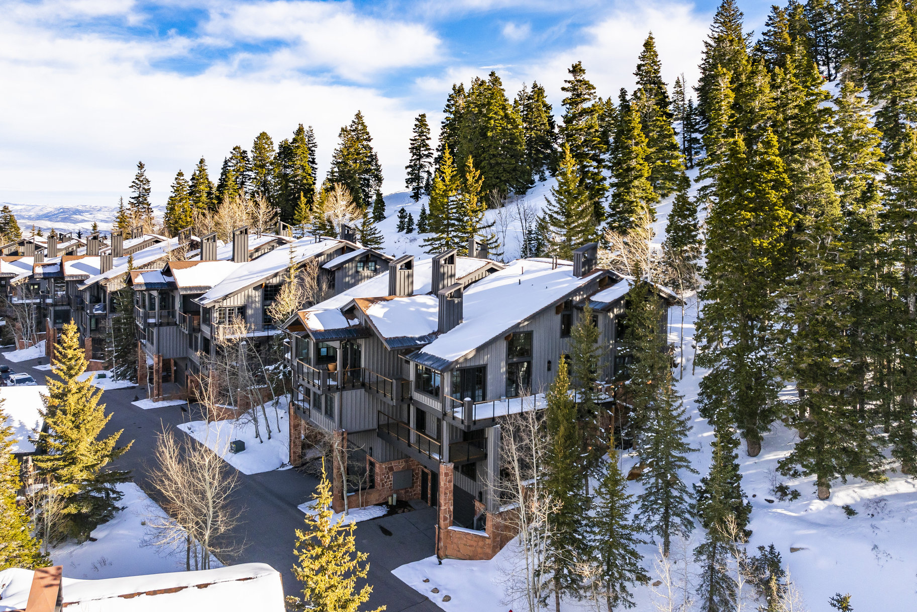  Rare End Unit in Stag Lodge with Unmatched Views & Ski Access - 物件實景