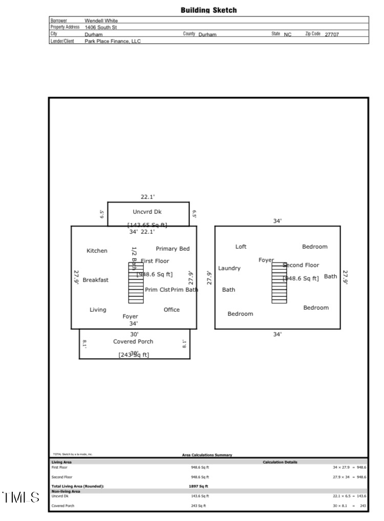Durham, North Carolina, 27707, United States, 4 Bedrooms Bedrooms, ,3 BathroomsBathrooms,Residential,For Sale,1906767