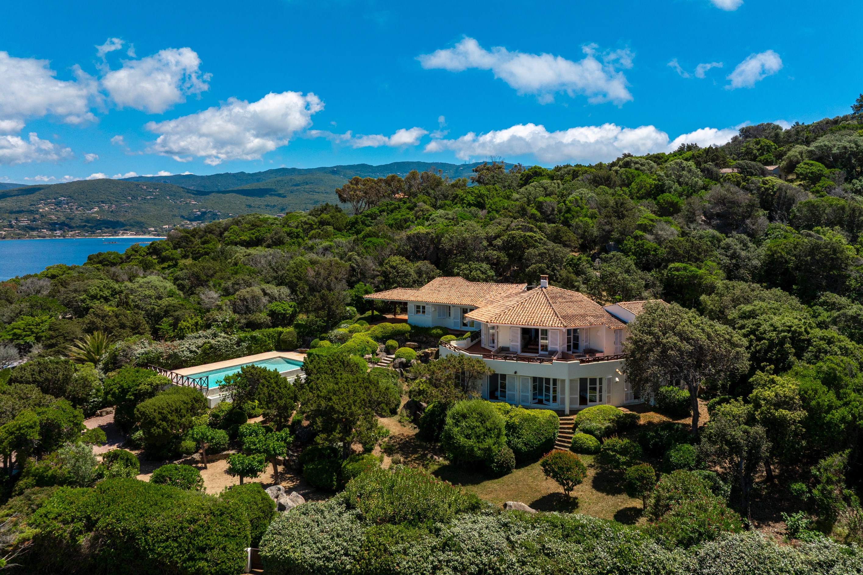  Luxury villa, pool and panoramic sea view, Coti-Chiavari / Gulf of Ajaccio - Co… - 物件實景