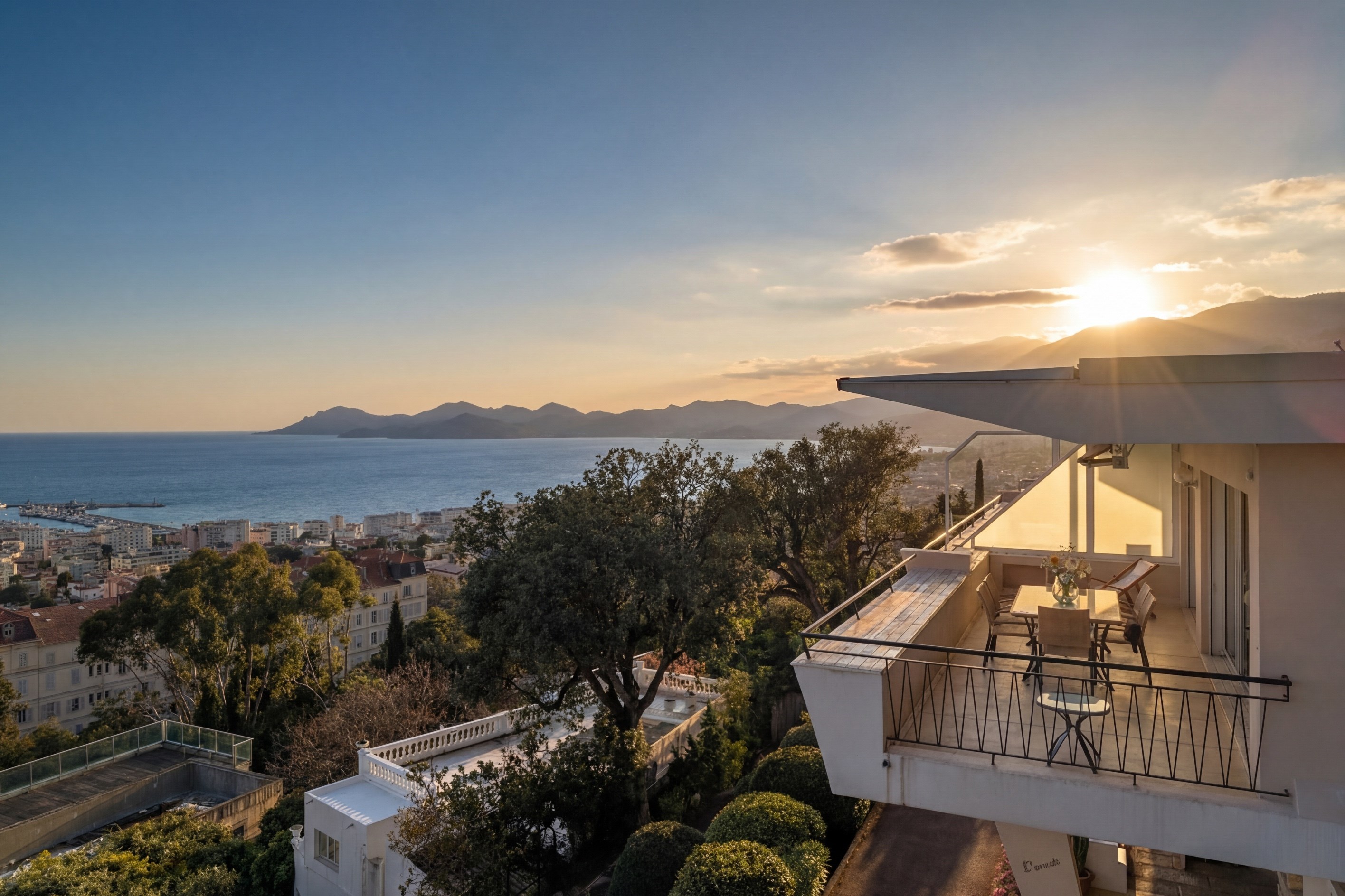  Cannes Californie one bedroom apartment terrace 21 sqm sea views renovation pot… - 物件實景