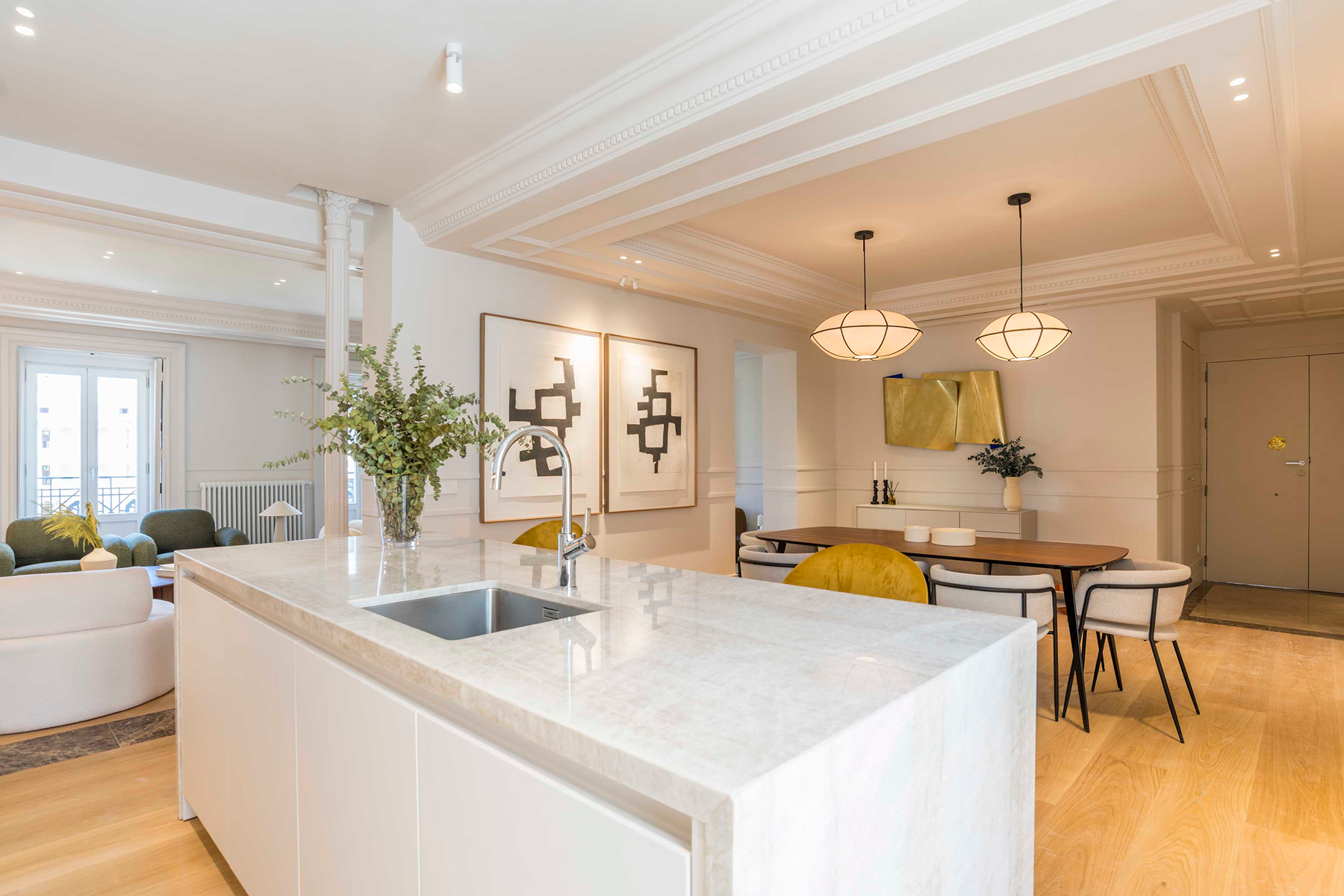  225m2 apartment in a fully restored classic building with spa and gym - 物件實景