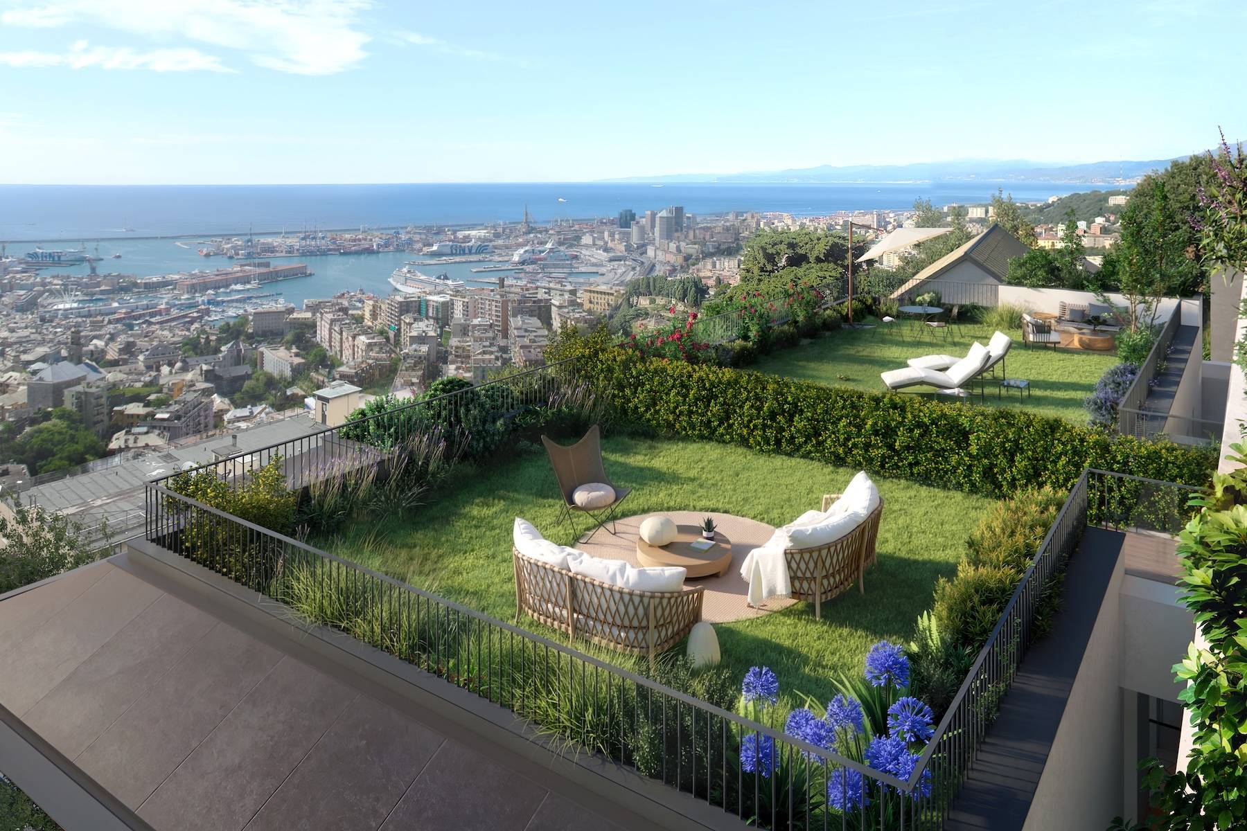  Modern apartments in Genoa with parking garage - 物件實景